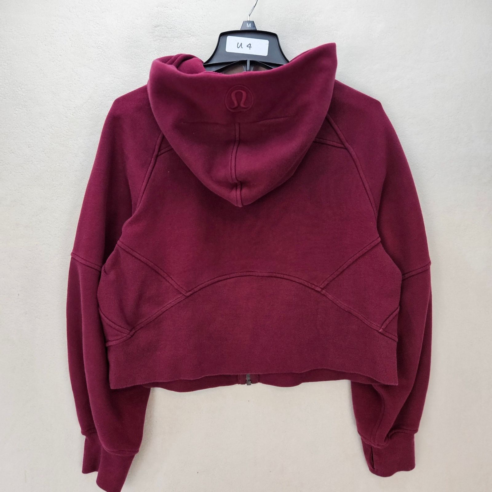 Lululemon LULULEMON WOMEN'S XS/S SCUBA OVERSIZED FULL ZIP HOODY MAROON Size S / US 4 / IT 40 - 5 Thumbnail
