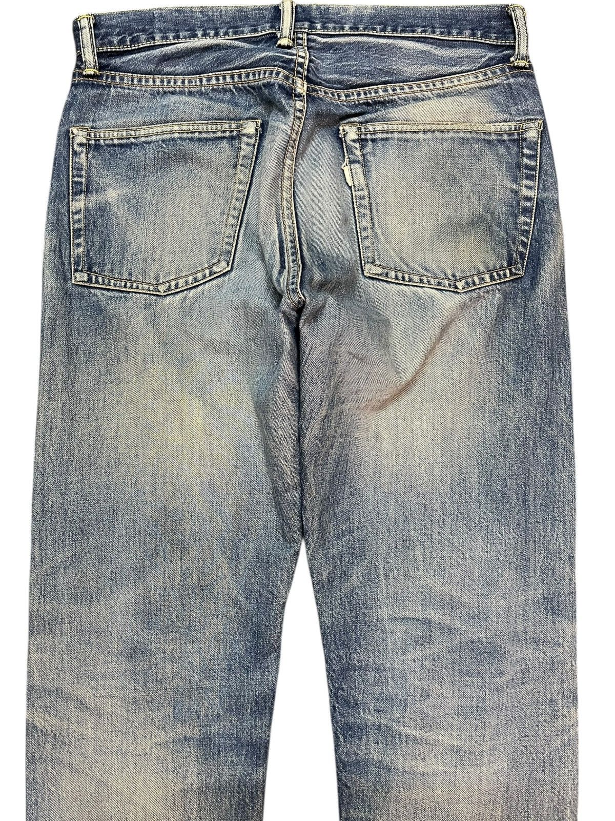 Beauty Beast × Japanese Brand Vintage Japanese Brand Selvedge Mudwash Distressed Denim Size US 31 - 7 Thumbnail