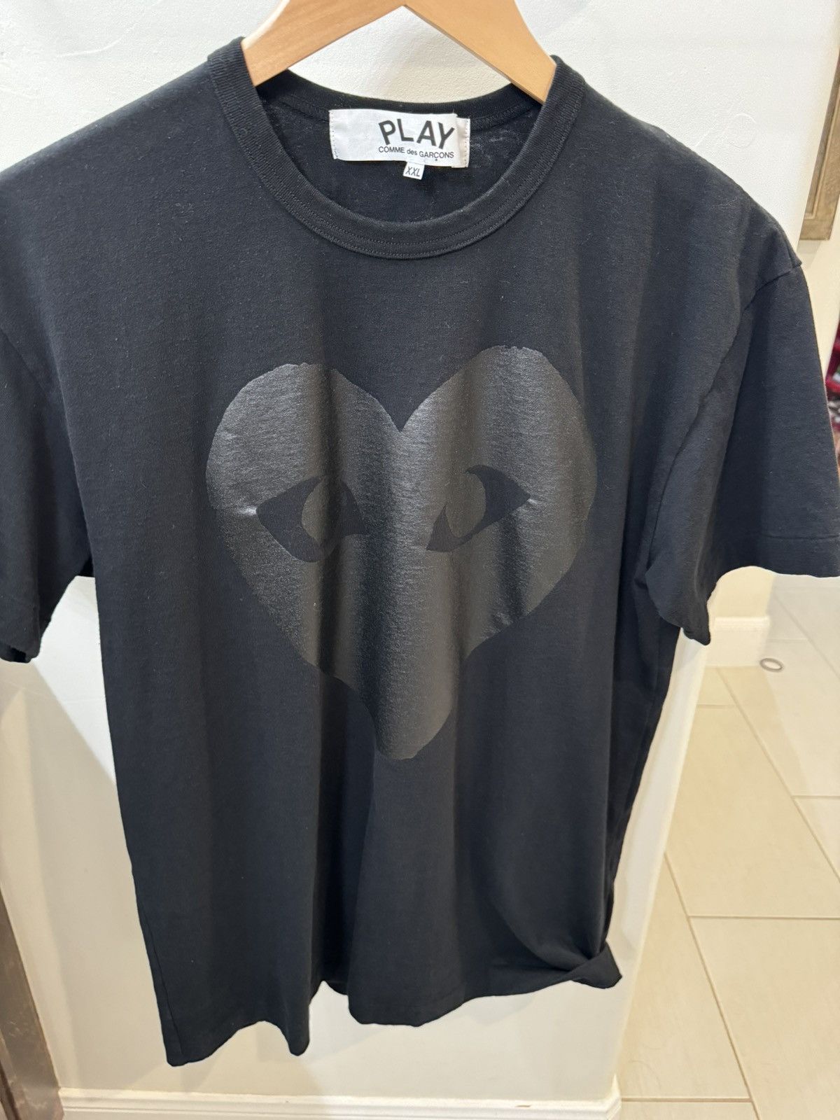 Comme des Garcons PLAY Comme De Garçon Play T shirt black Size US XXL / EU 58 / 5 - 1 Thumbnail