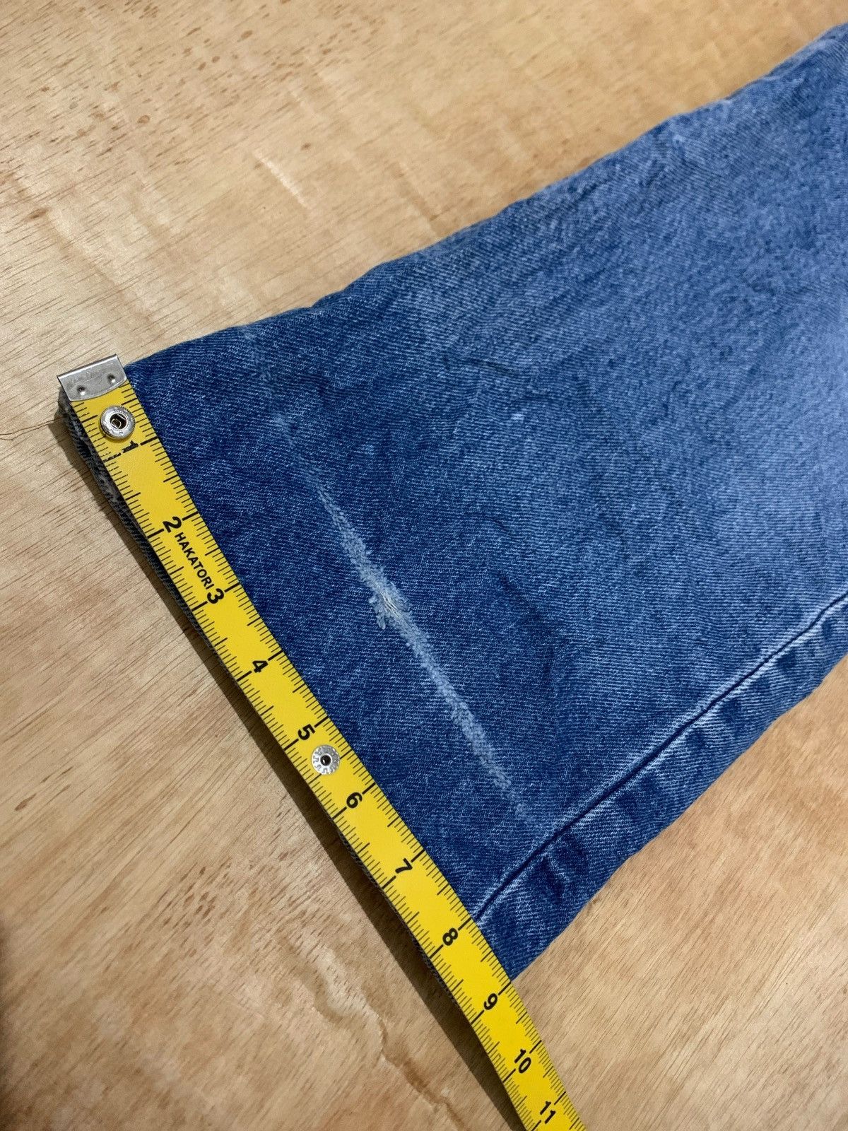 Japanese Brand × Levi's × Vintage Vintage Levi's top Button 16 Denim jeans Size US 34 / EU 50 - 12 Thumbnail