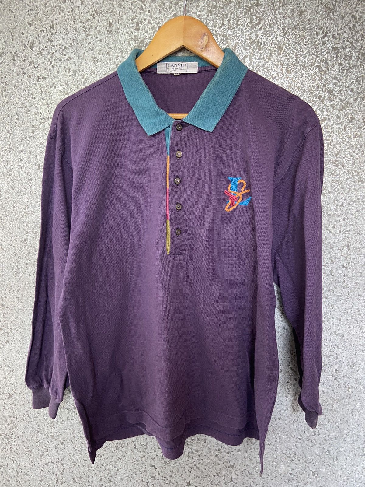 Lanvin Lanvin polo long Sleeve Size US L / EU 52-54 / 3 - 2 Thumbnail