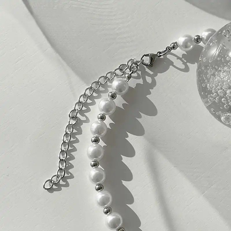 Jewelry Pearl Stitch Necklace Size ONE SIZE - 3 Thumbnail