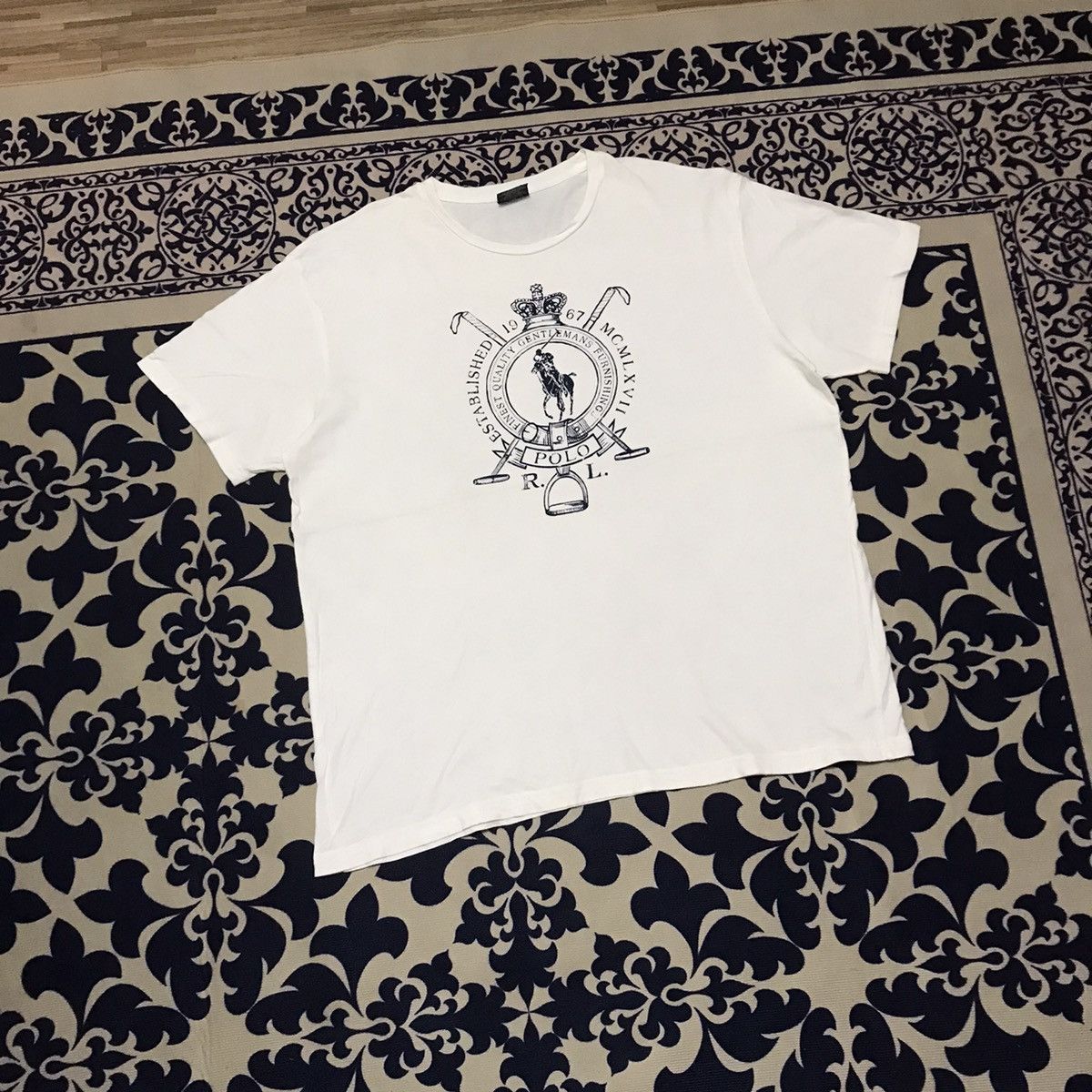 Polo Ralph Lauren POLO BY RALPH LAUREN GENTLEMAN FURNISHING TEE Size US XL / EU 56 / 4 - 1 Thumbnail