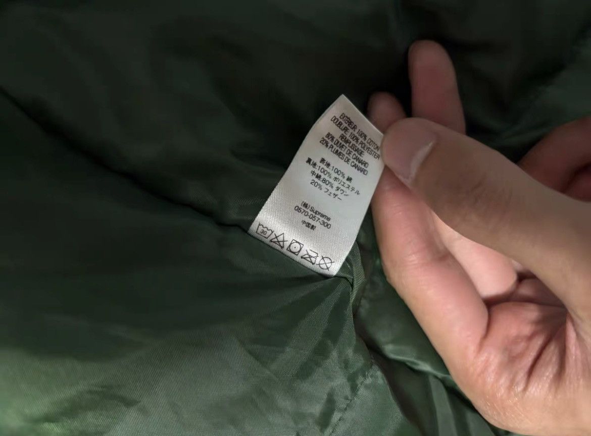 Supreme Supreme Casino down jacket Green Size US M / EU 48-50 / 2 - 6 Thumbnail