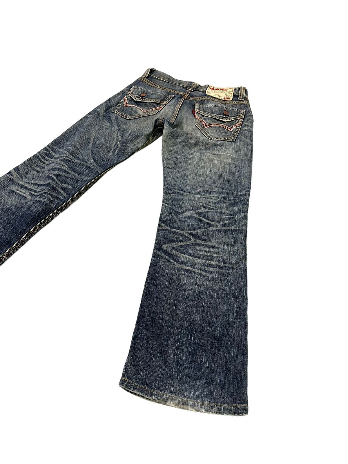 Edwin Distress Jeans Edwin Japan Thrash Regular Straight 7🟦3 Size US 30 / EU 46 - 14 Thumbnail