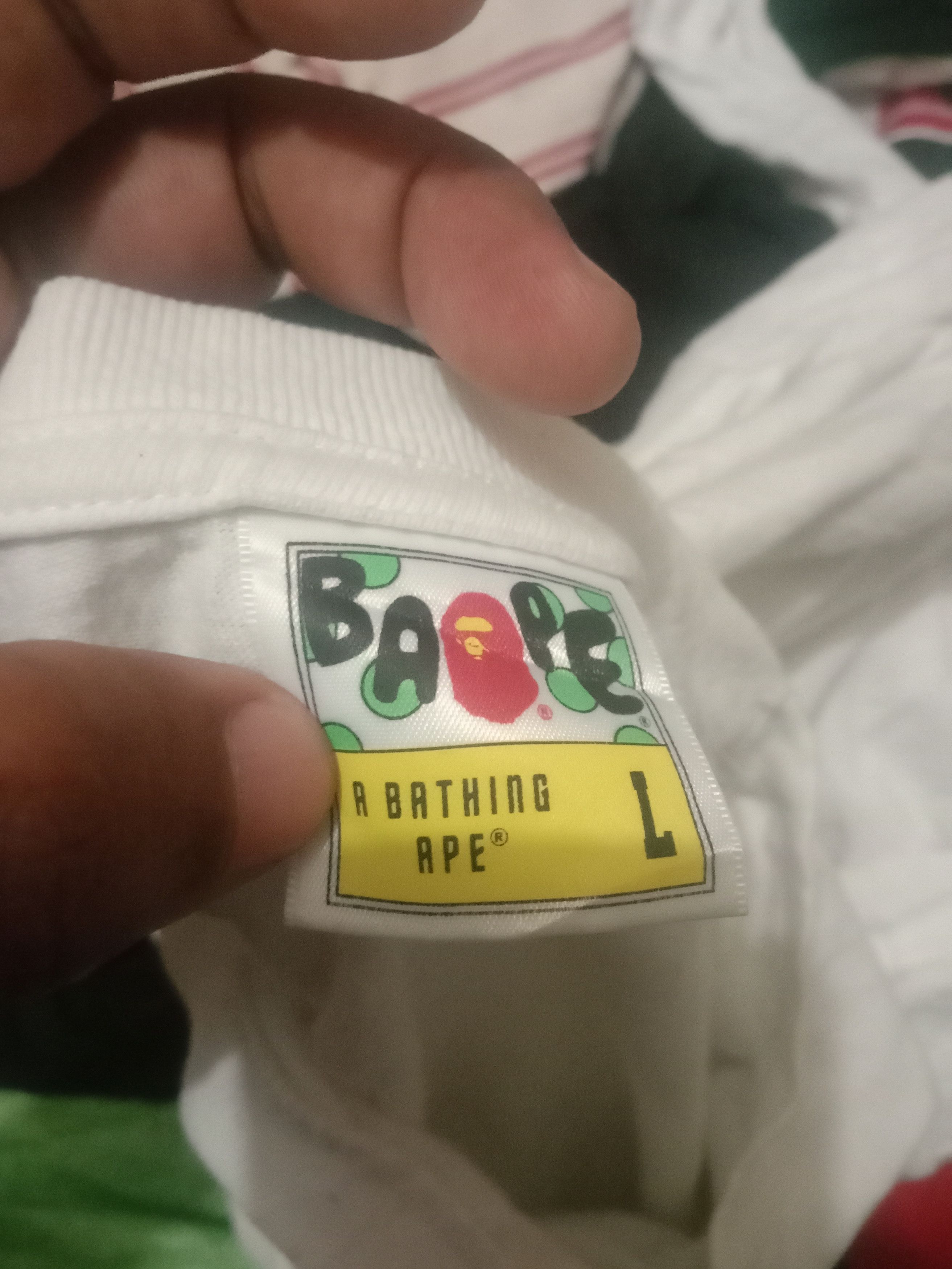 Bape A Bathin Ape Pirates Pocket Longsleeve Size US L / EU 52-54 / 3 - 6 Thumbnail