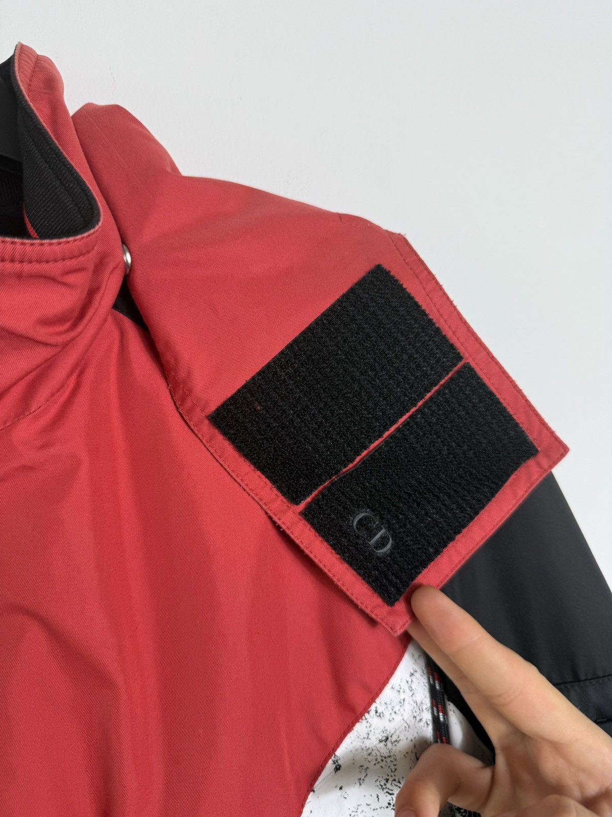Dior Dior Technical Color-Block Bomber Jacket Red Black White Size US S / EU 44-46 / 1 - 4 Thumbnail