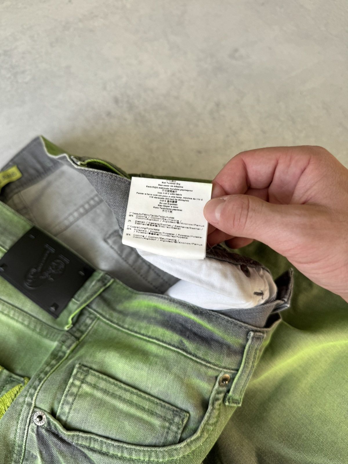 Versace Jeans Couture Versace Jeans Y2k Jeans Size US 33 - 15 Thumbnail