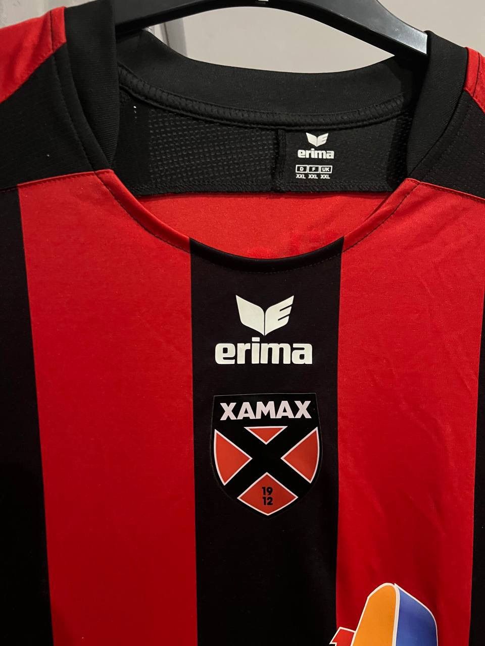 Erima 2014/15 NEUCHATEL XAMAX HOME SOCCER JERSEY FOOTBALL SHIRT Size US XXL / EU 58 / 5 - 4 Thumbnail