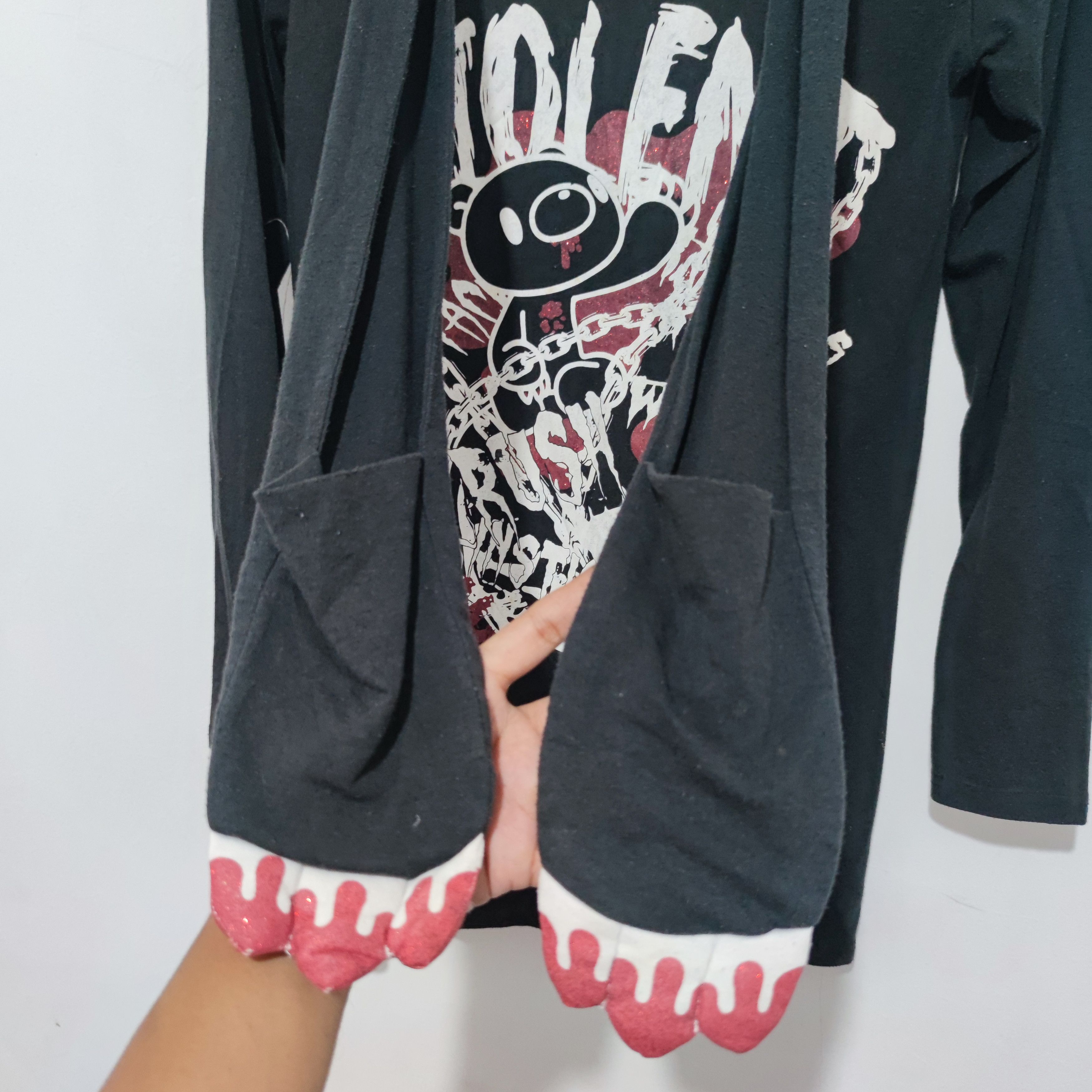 Beauty Beast Gloomy Hellowen long Shirt Size US L / EU 52-54 / 3 - 3 Thumbnail
