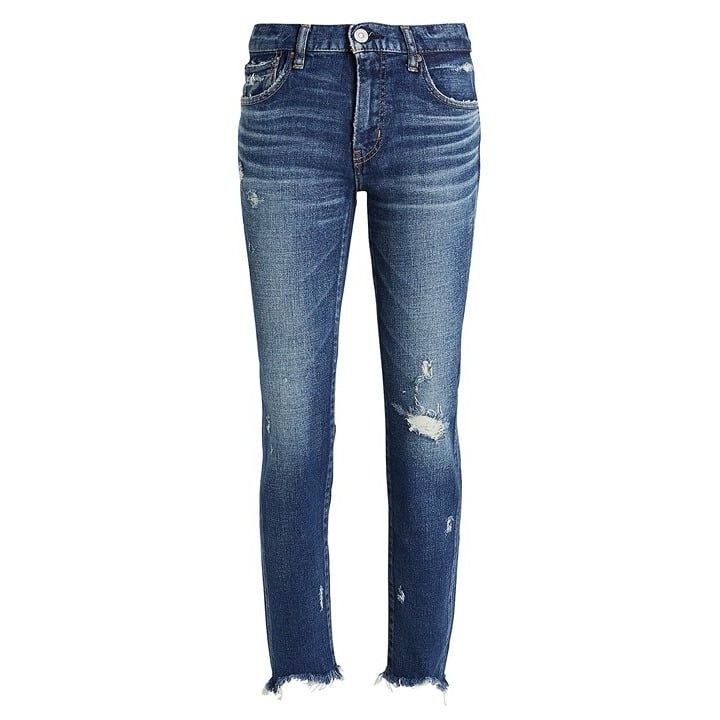 MOUSSY MOUSSY VINTAGE Glendele Distressed Skinny Jeans High Rise Da Size 24" / US 00 / IT 34 - 1 Thumbnail