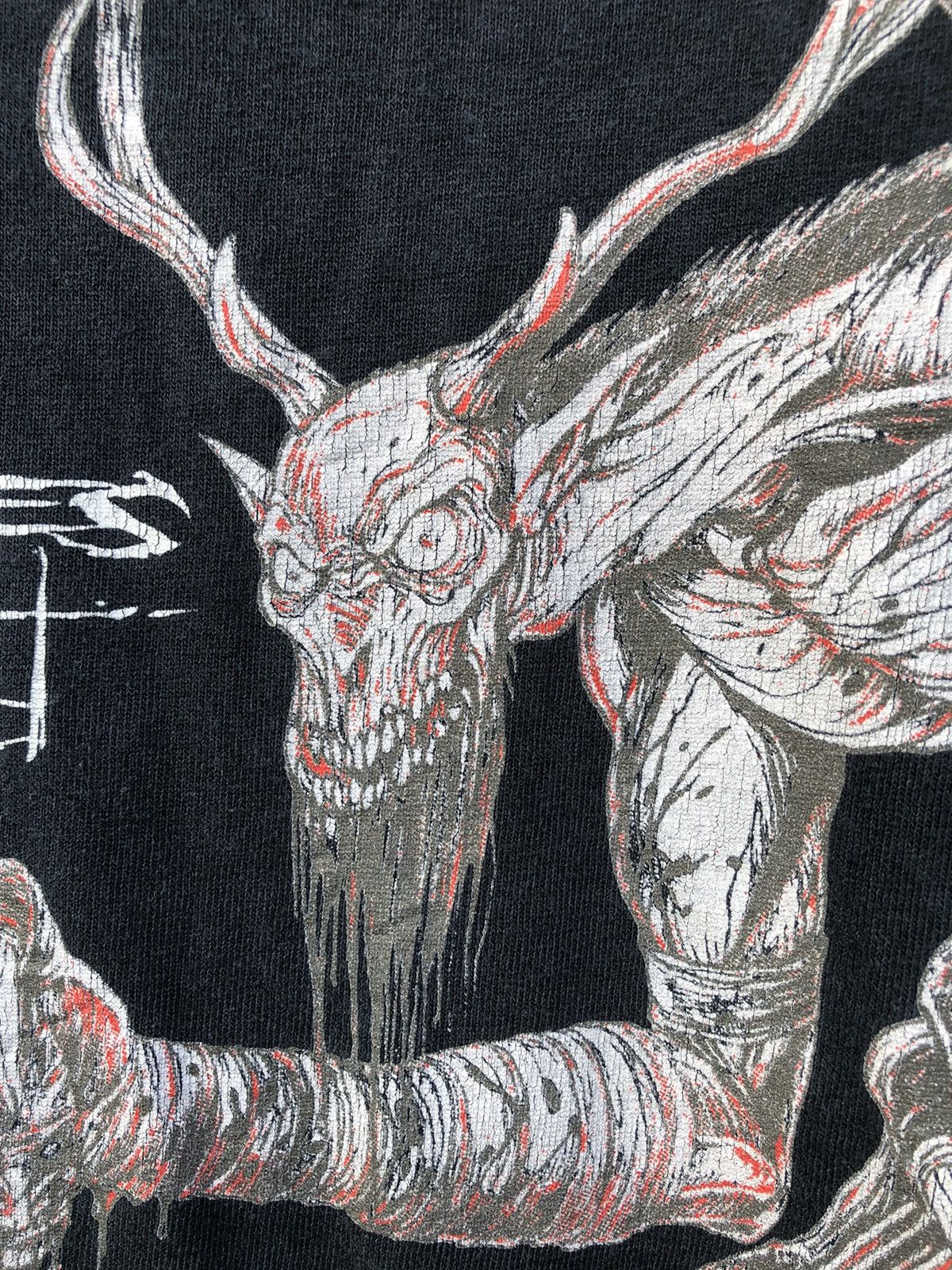 Band Tees × Metallica × Vintage Vintage Y2K 3 Inches Of Blood “Fire Up The Blades” Tee Size US XL / EU 56 / 4 - 6 Thumbnail
