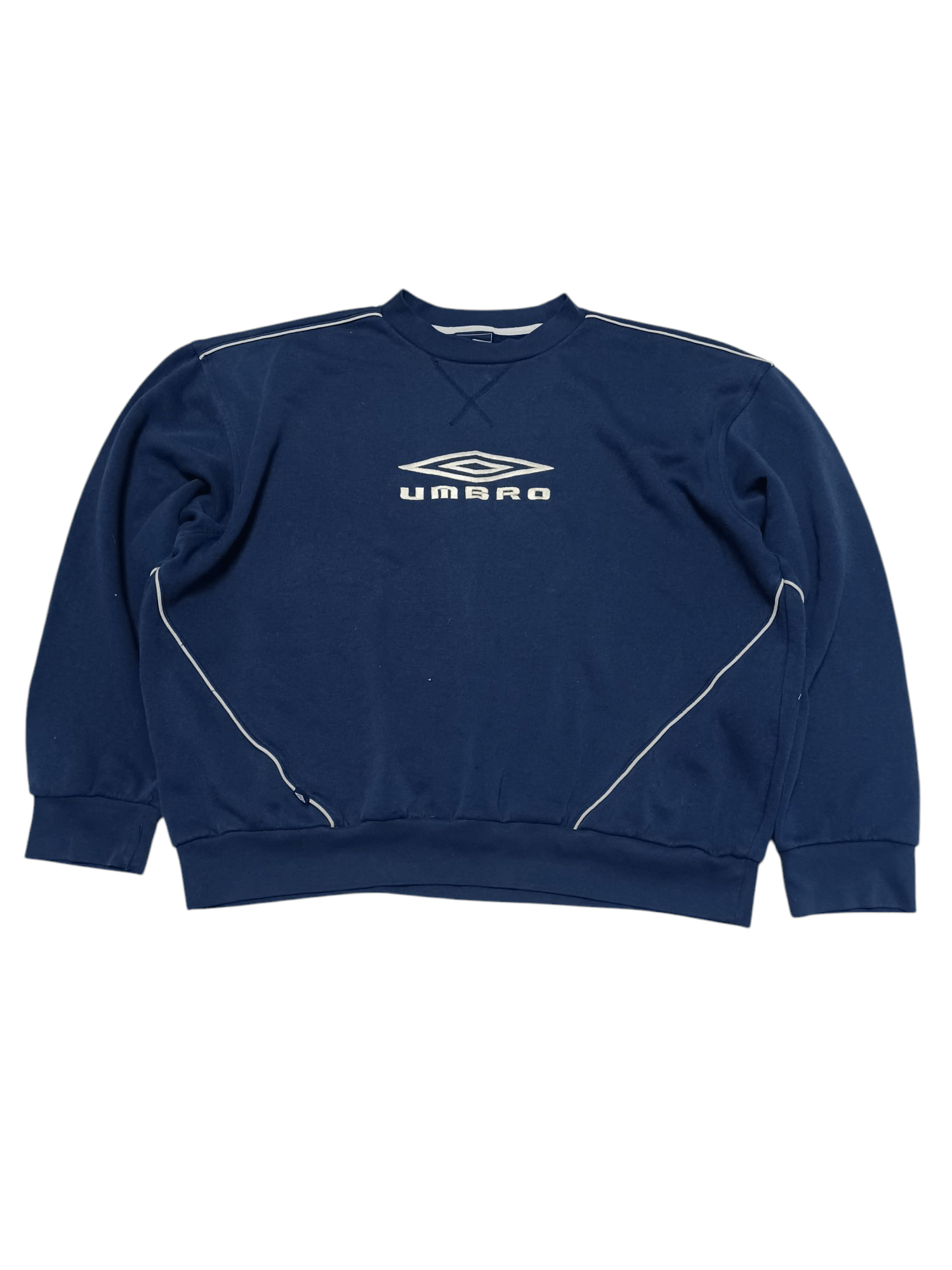 UMBRO VINTAGE BIGLOGO EMBROIDERED FIRE BOXY SWEATSHIRT