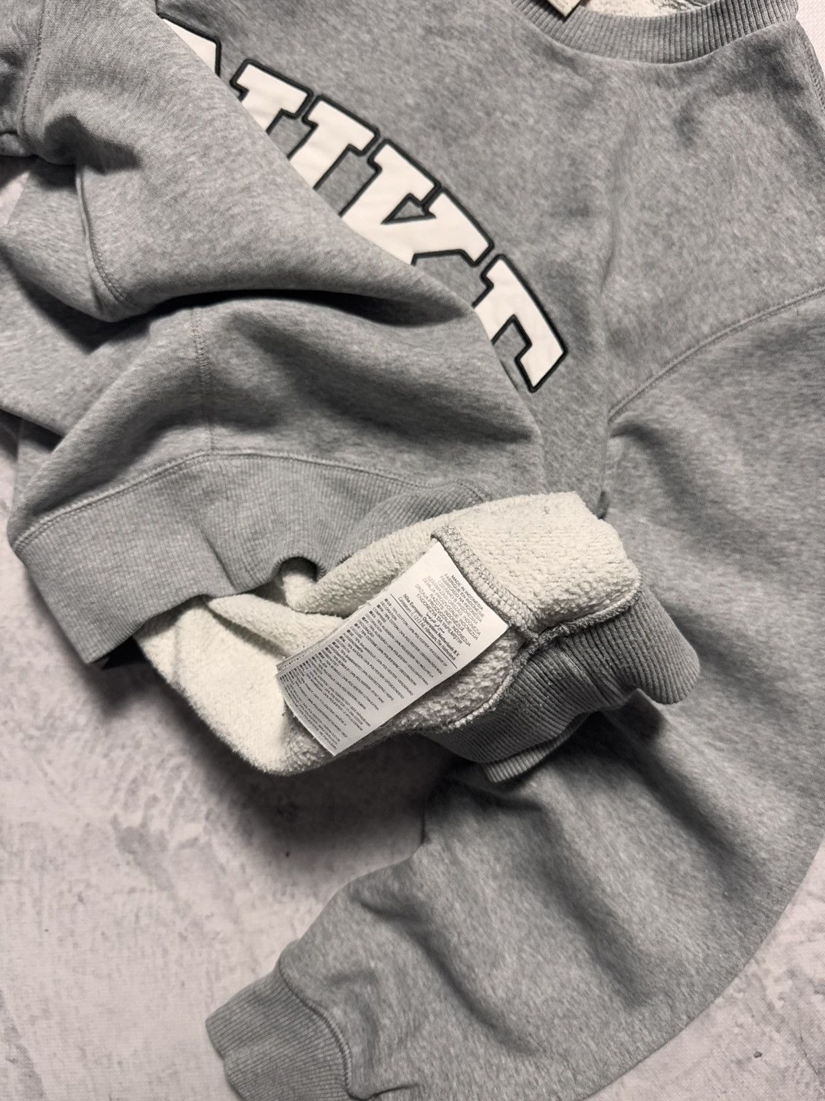 Nike × Vintage 00s Nike Vintage Big Logo Oversize Sweatshirt Crewneck Y2K Size US L / EU 52-54 / 3 - 6 Thumbnail