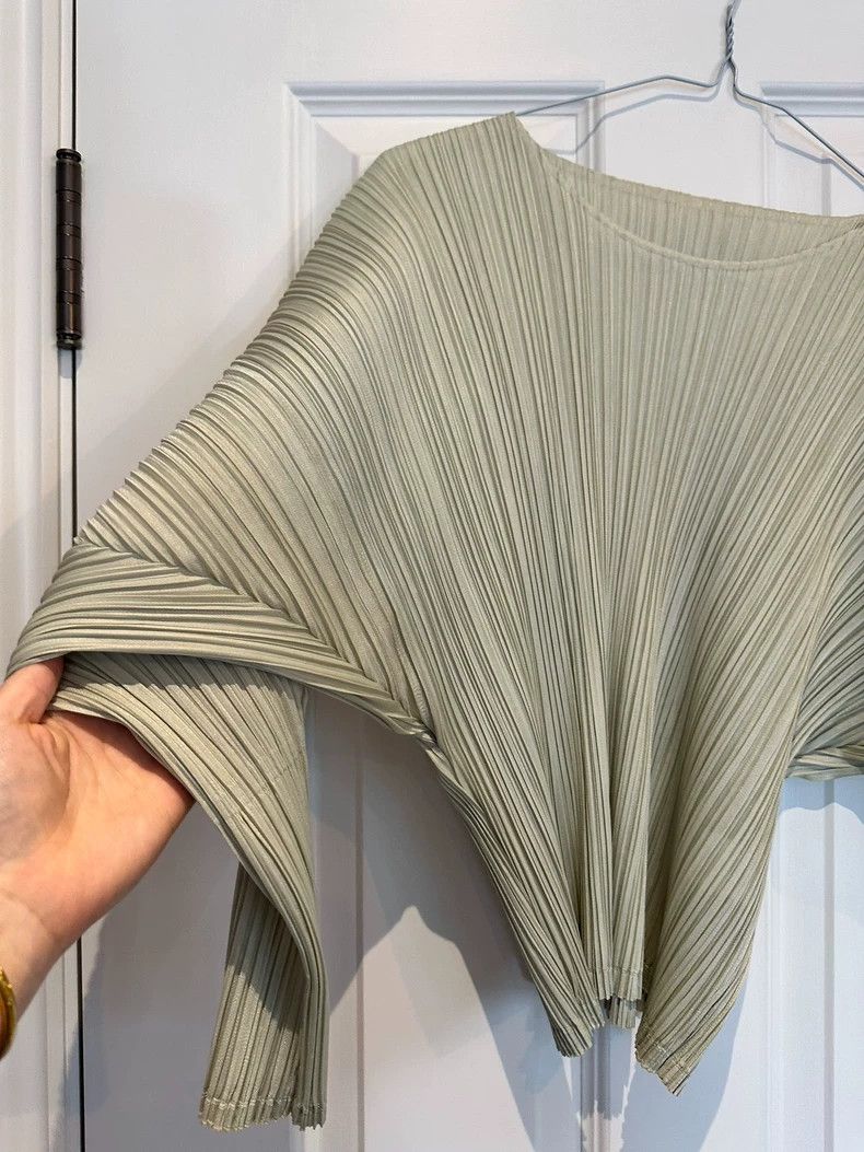 Issey Miyake issey miyake size:3 Light grey pleated coat Size XXS / US 00 / IT 34 - 3 Thumbnail