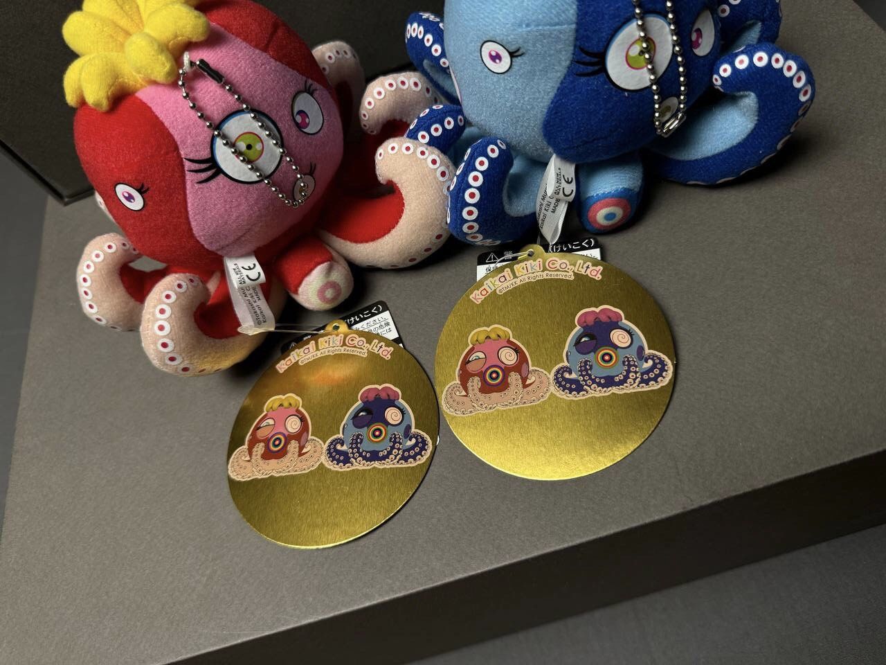 Takashi Murakami Octopus Mini Plush Toys Set Size ONE SIZE - 2 Thumbnail