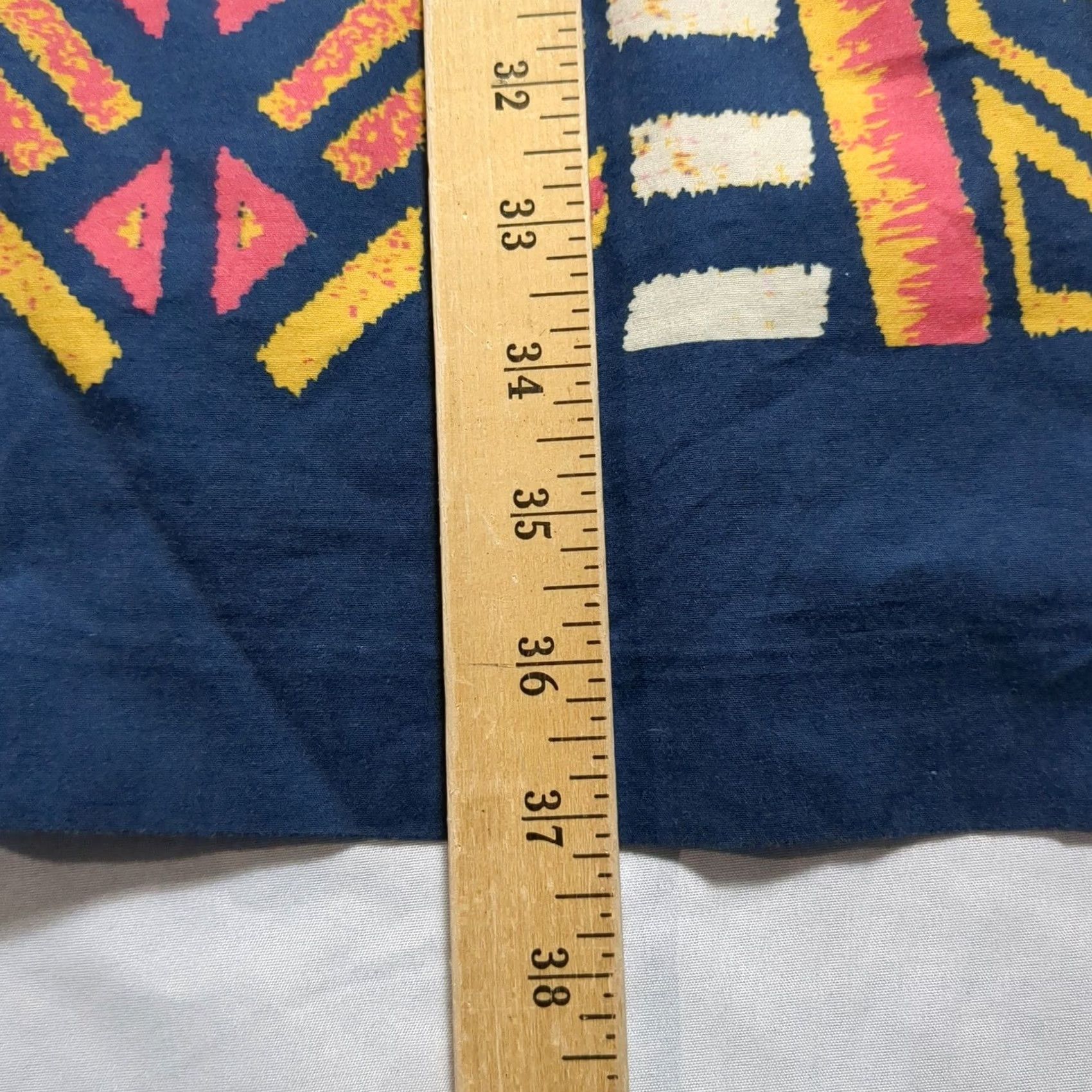 Adrianna Papell Adrianna Papell Women Geometric Tribal Print Sheath Dress Navy Blue Pink Size 12 Size XL / US 12-14 / IT 48-50 - 5 Thumbnail