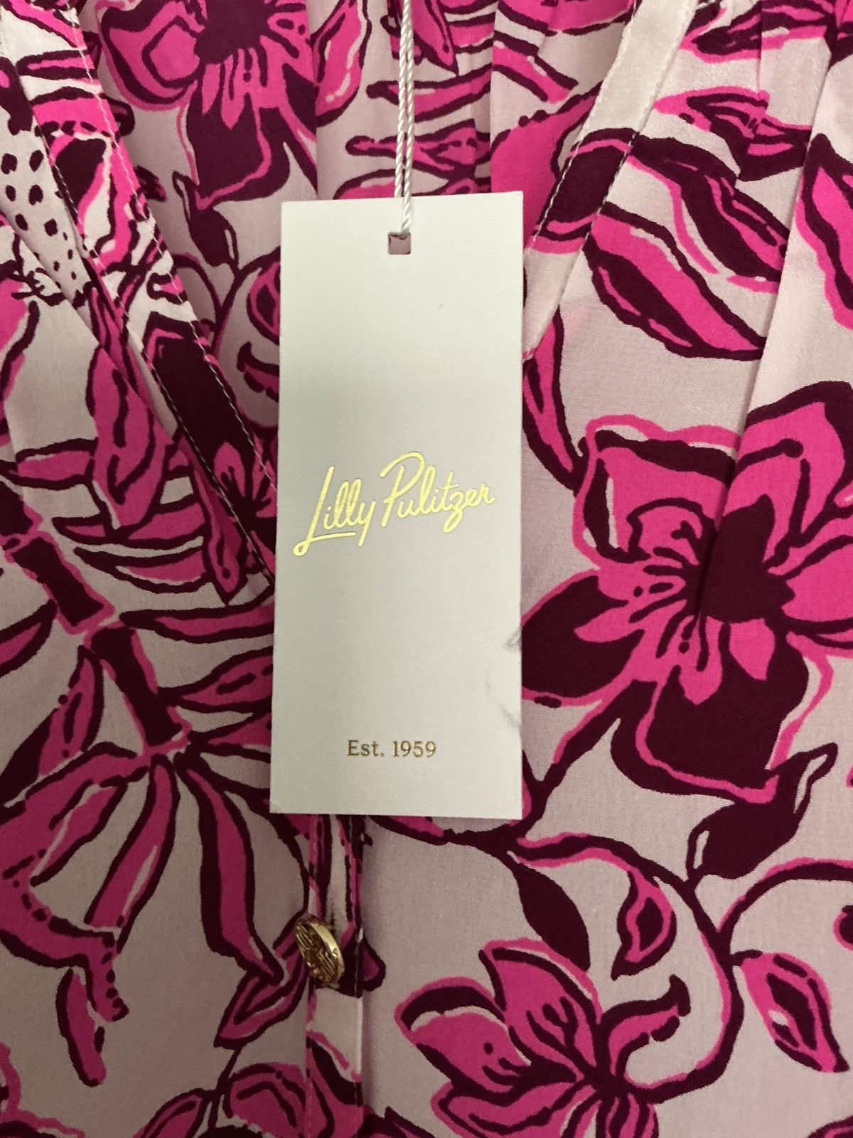 Lilly Pulitzer Elsa top Size XL / US 12-14 / IT 48-50 - 3 Thumbnail