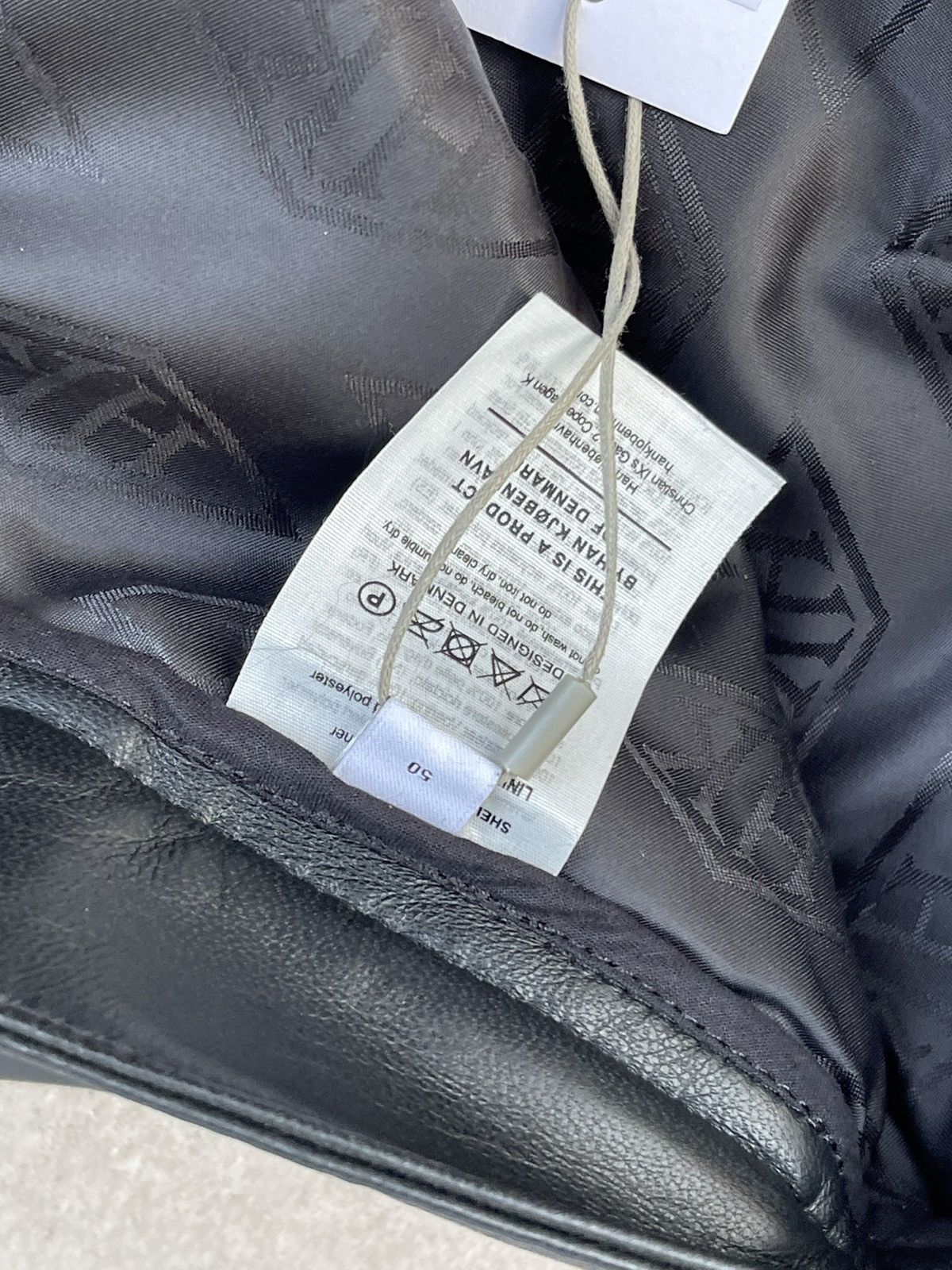 Han Kjobenhavn !DS! FW22 Han Kjobenhavn Single Suit Black Leather Trousers Size US 34 / EU 50 - 17 Thumbnail