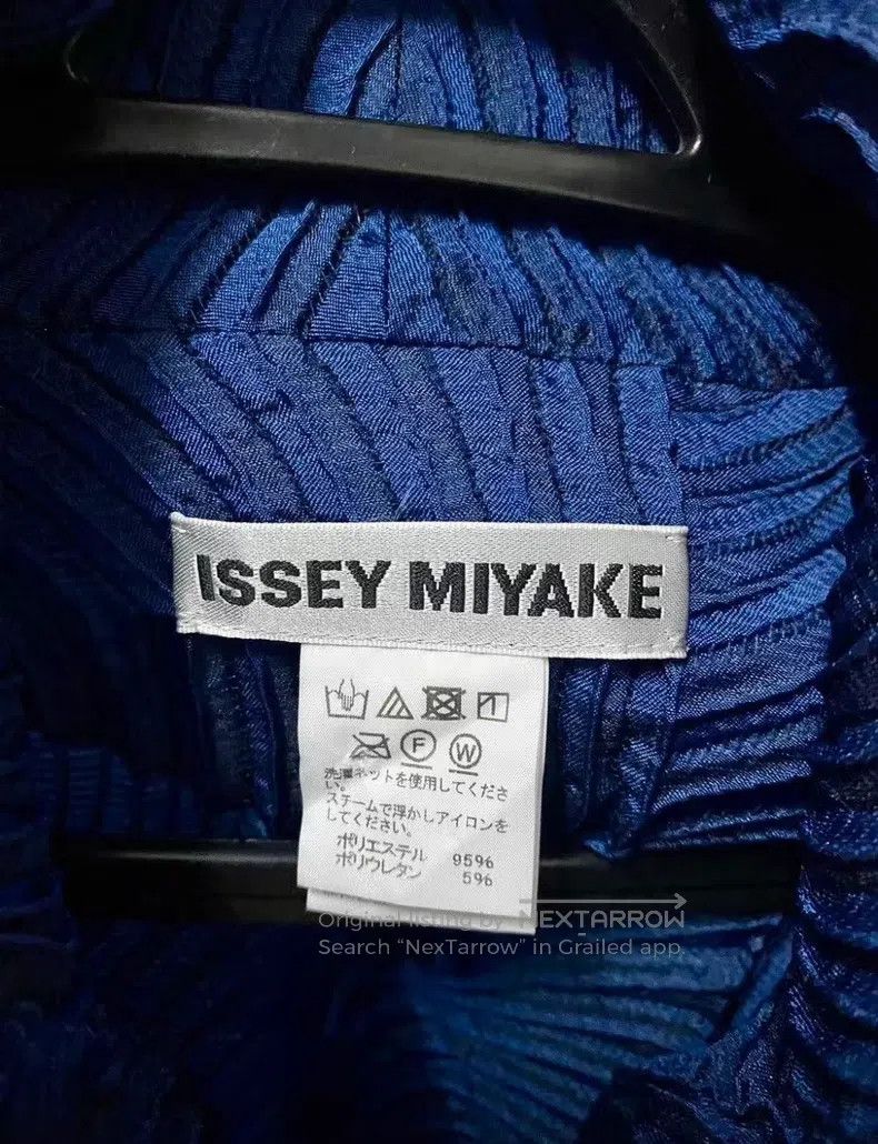 Issey Miyake Issey Miyake Mosquito Coil Bud Blue Coat Size M / US 6-8 / IT 42-44 - 8 Thumbnail
