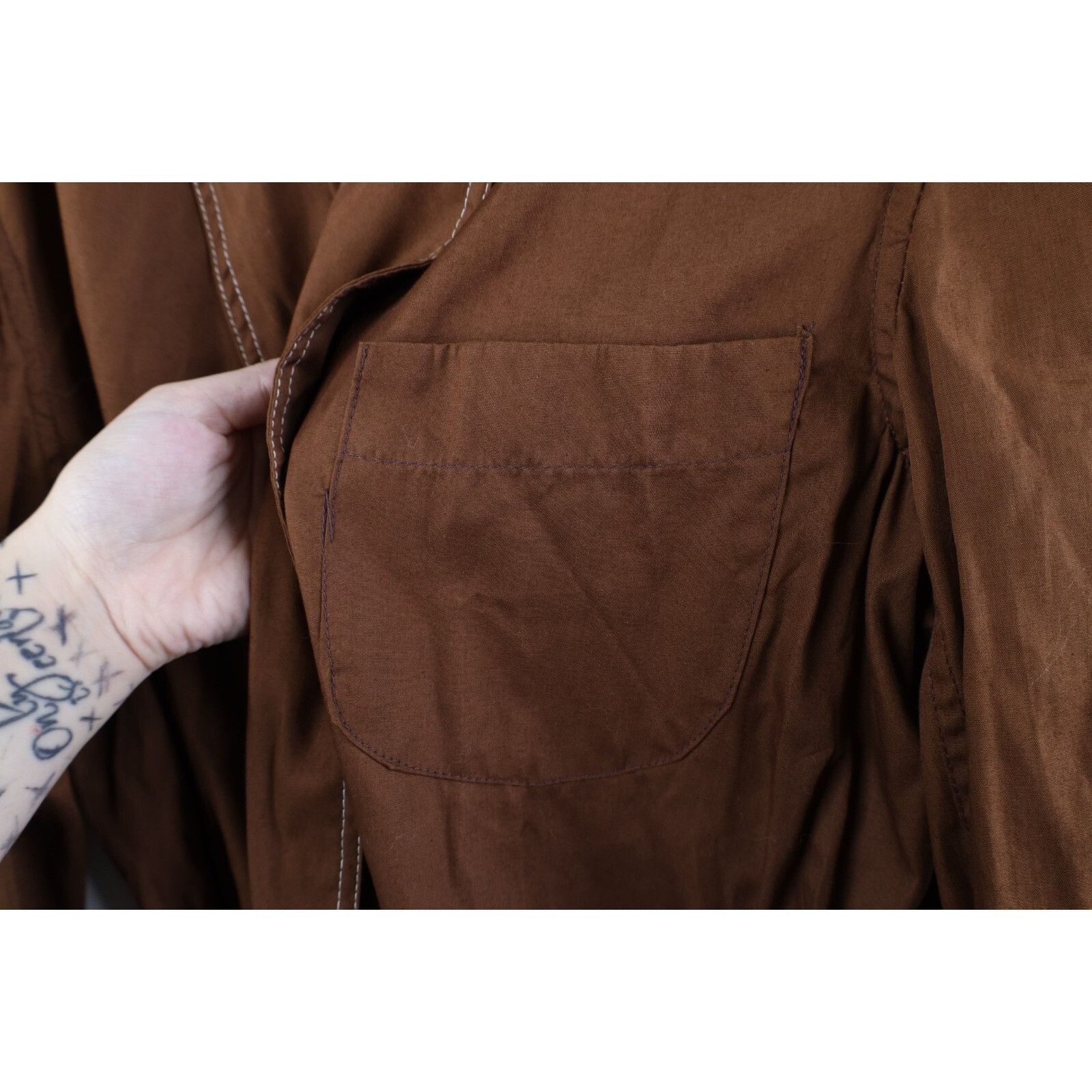 Vintage Deadstock Vintage 50s 60s Streetwear Belted Smokers Robe Size US M / EU 48-50 / 2 - 7 Thumbnail