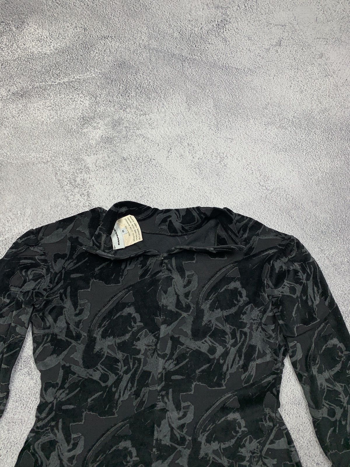 Thierry Mugler Thierry Mugler Women’s Black Top Size M Stretch 90s Y2K Size M / US 6-8 / IT 42-44 - 6 Thumbnail