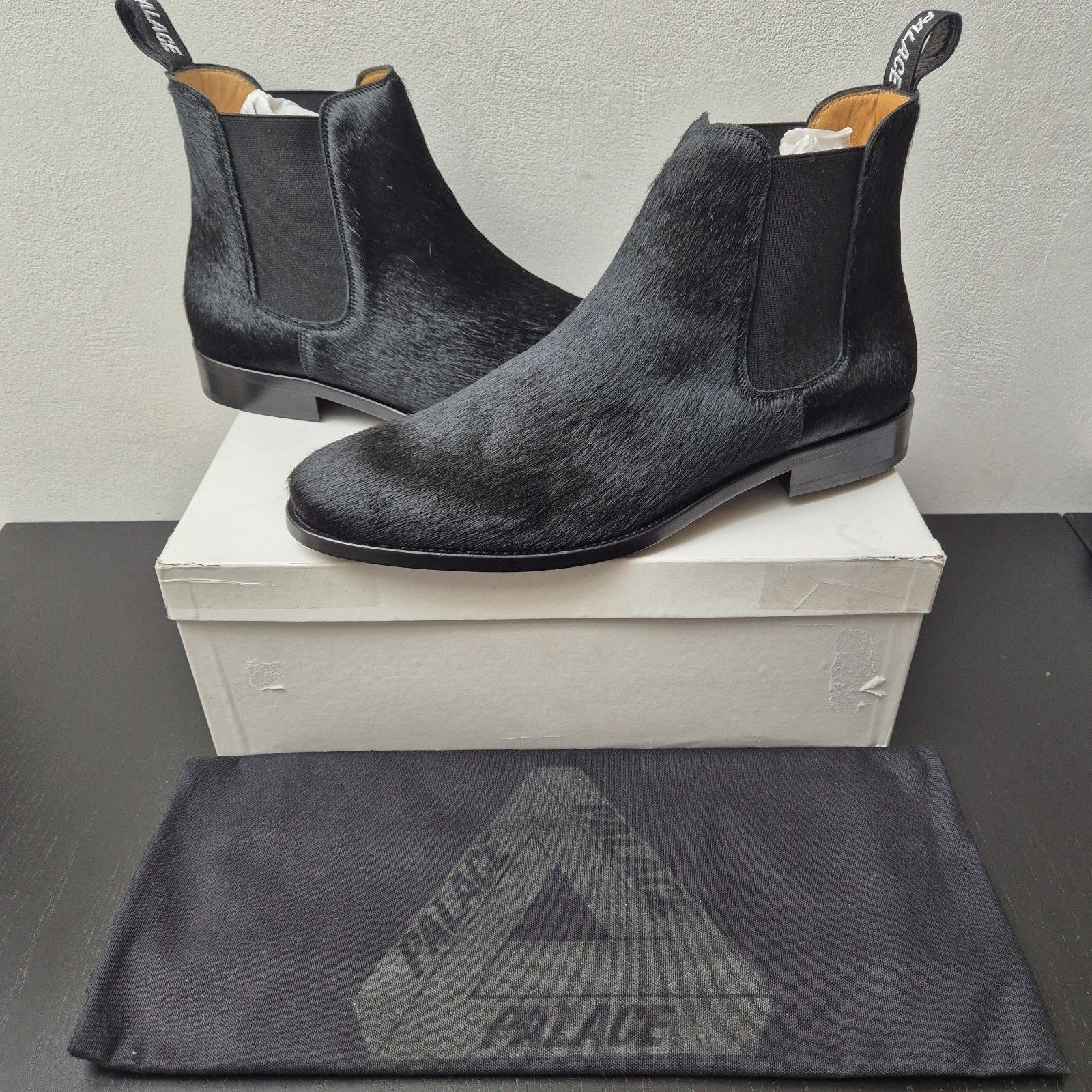 Palace Palace Pony Hair Chelsea Boot Black Brand New UK10 FW19 Size US 10.5 / EU 43-44 - 1 Thumbnail