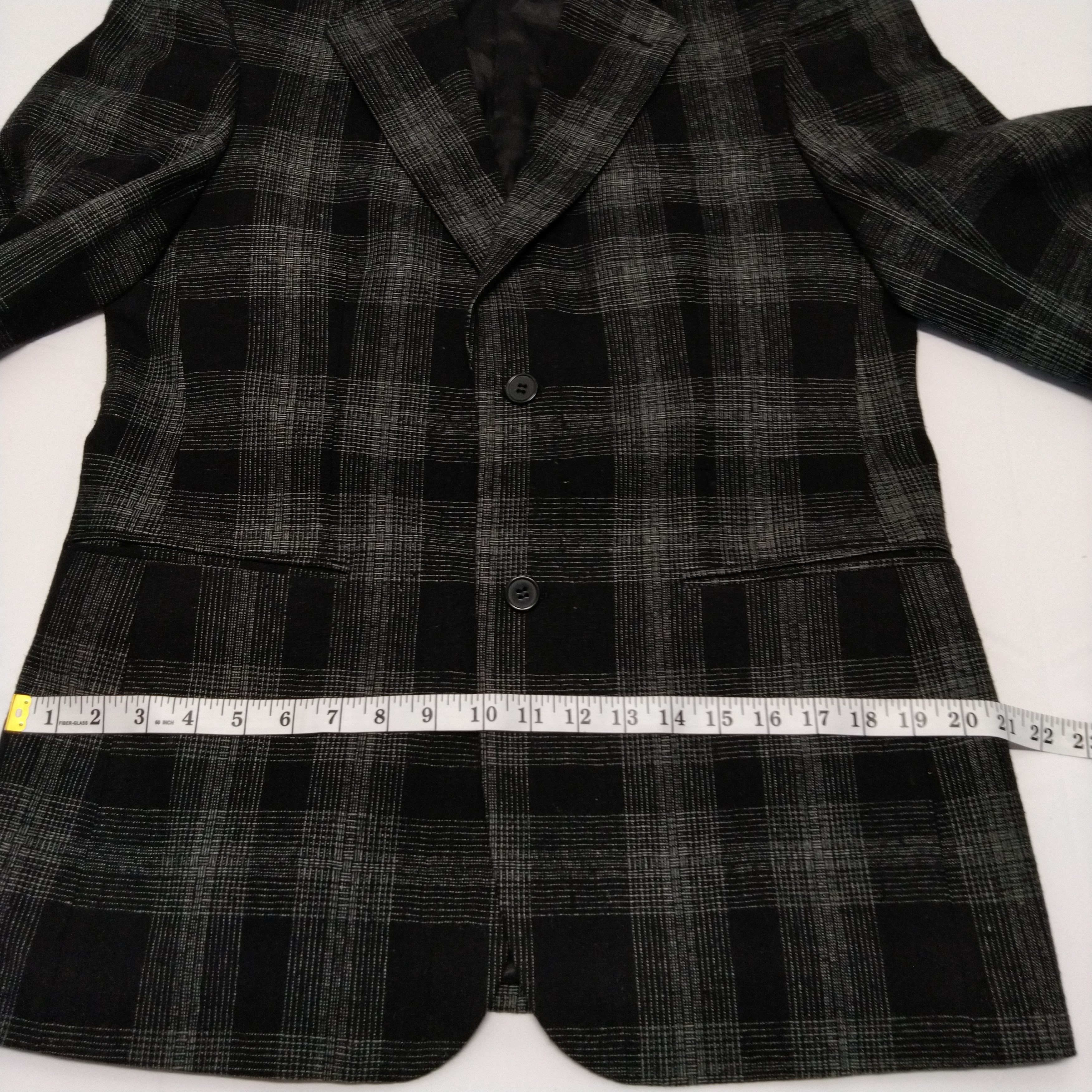 Vintage Vintage 90s Checkered Jacket Lined NO Size Label Chest 42 in Size XXL / US 16-18 / IT 52-54 - 7 Thumbnail