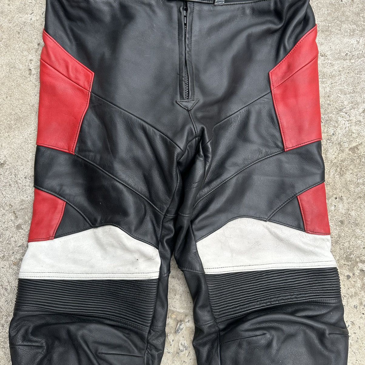 Leather × Vintage Vintage Moto Leather Pants Aces Size 56 Y2K Style USA 00s Size US 40 / EU 56 - 4 Thumbnail