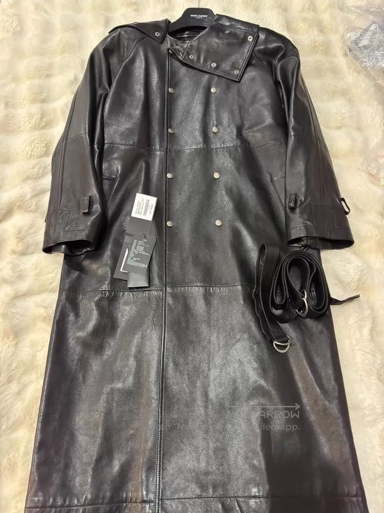 Saint Laurent Paris Saint Laurent Paris Sheepskin Coat Leather Jacket Size US S / EU 44-46 / 1 - 7 Thumbnail