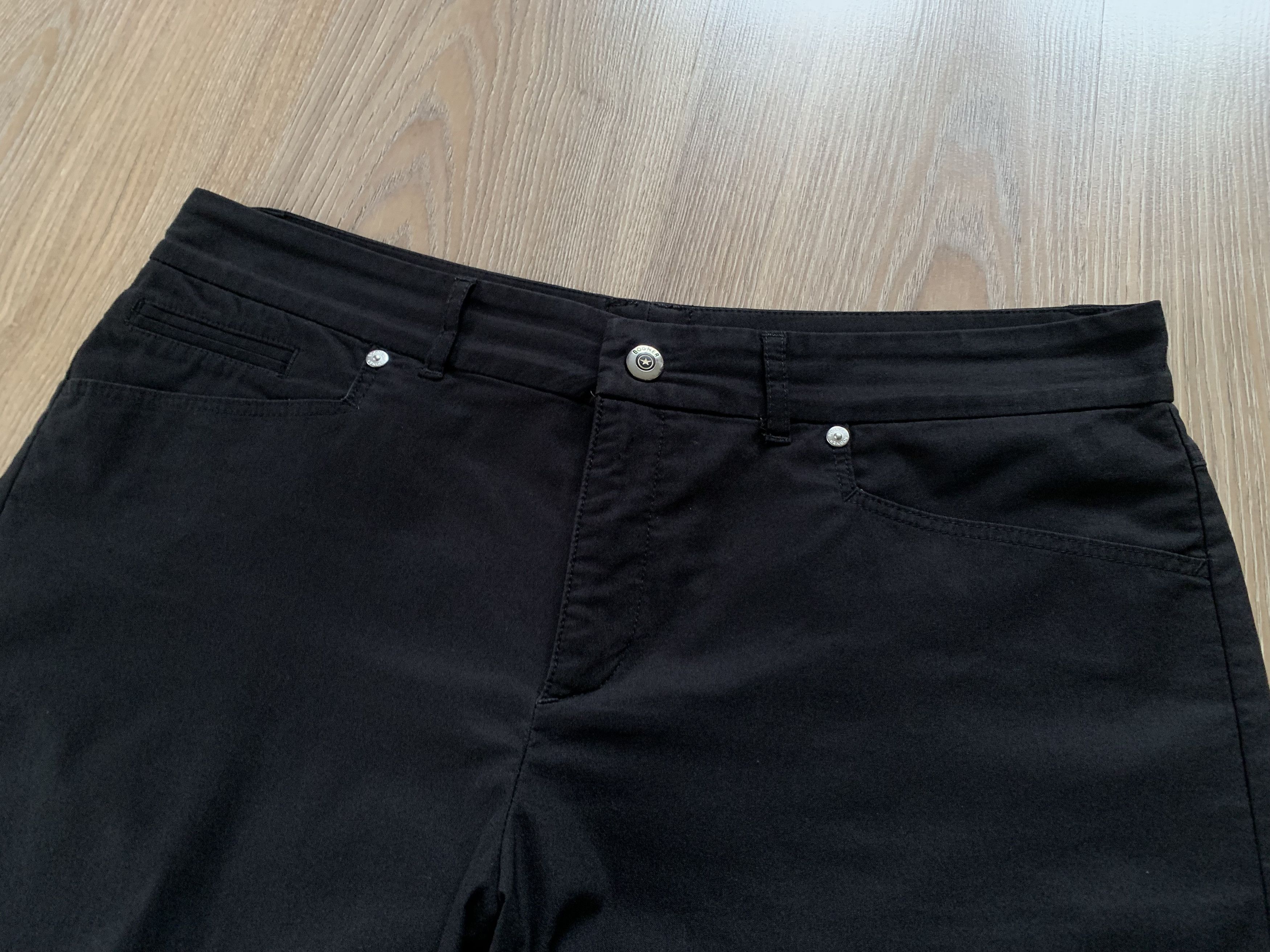 Bogner Bogner Vintage Black Cotton Shorts Size US 30 / EU 46 - 4 Thumbnail