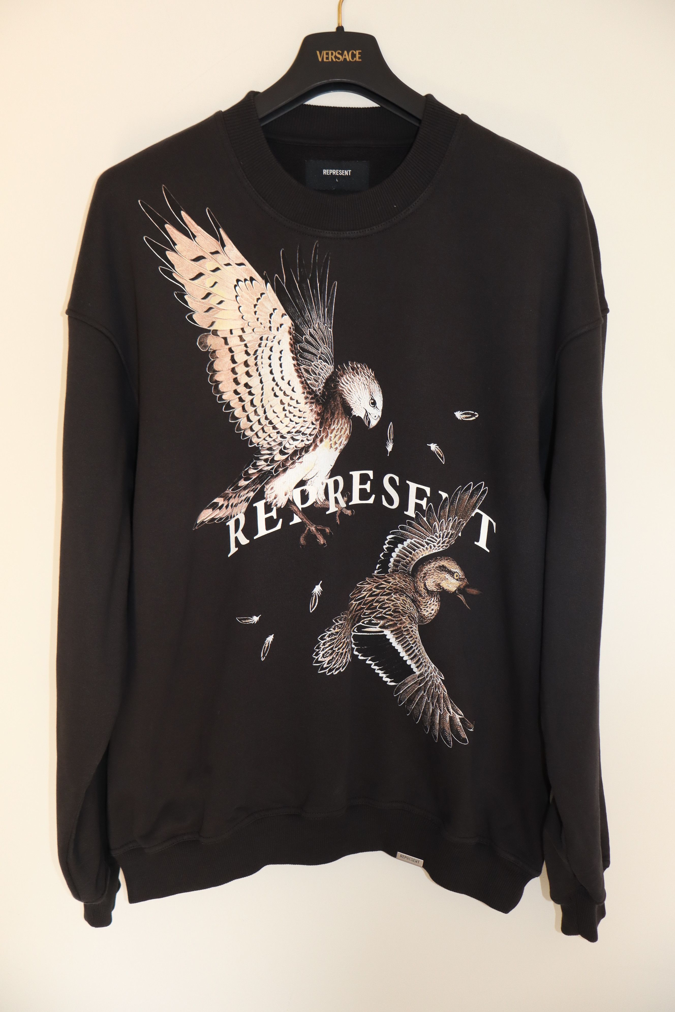 Represent Clo. Eagle print sweatshirt Size US L / EU 52-54 / 3 - 1 Thumbnail