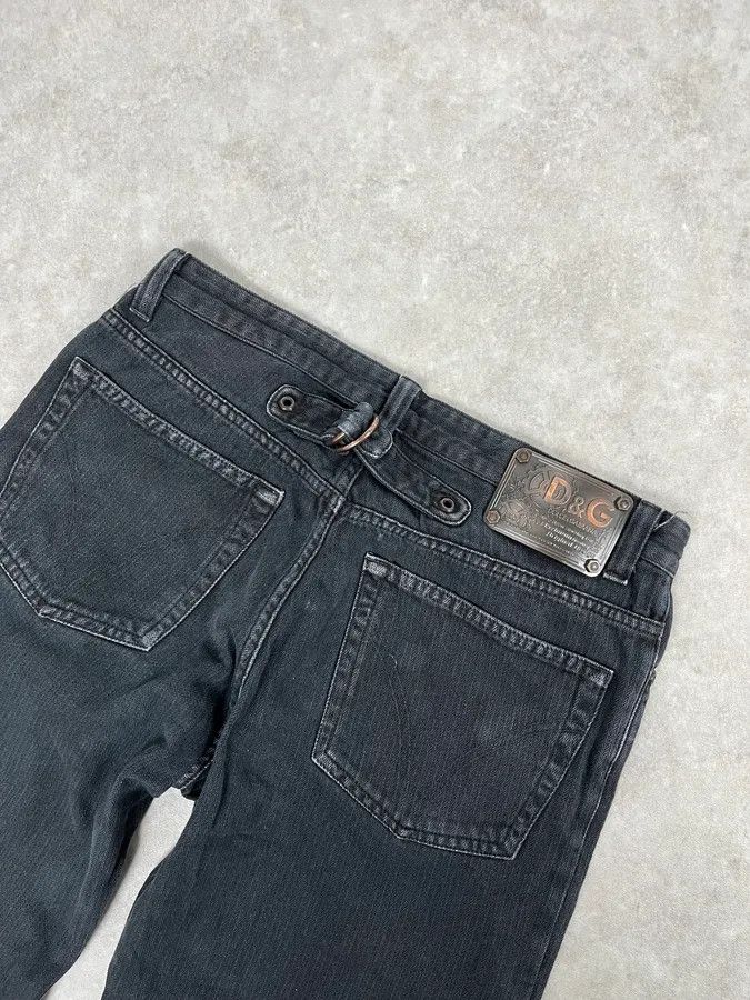 Dolce & Gabbana AW2003 Dolce & Gabbana Black Denim Jeans Size US 30 / EU 46 - 7 Thumbnail