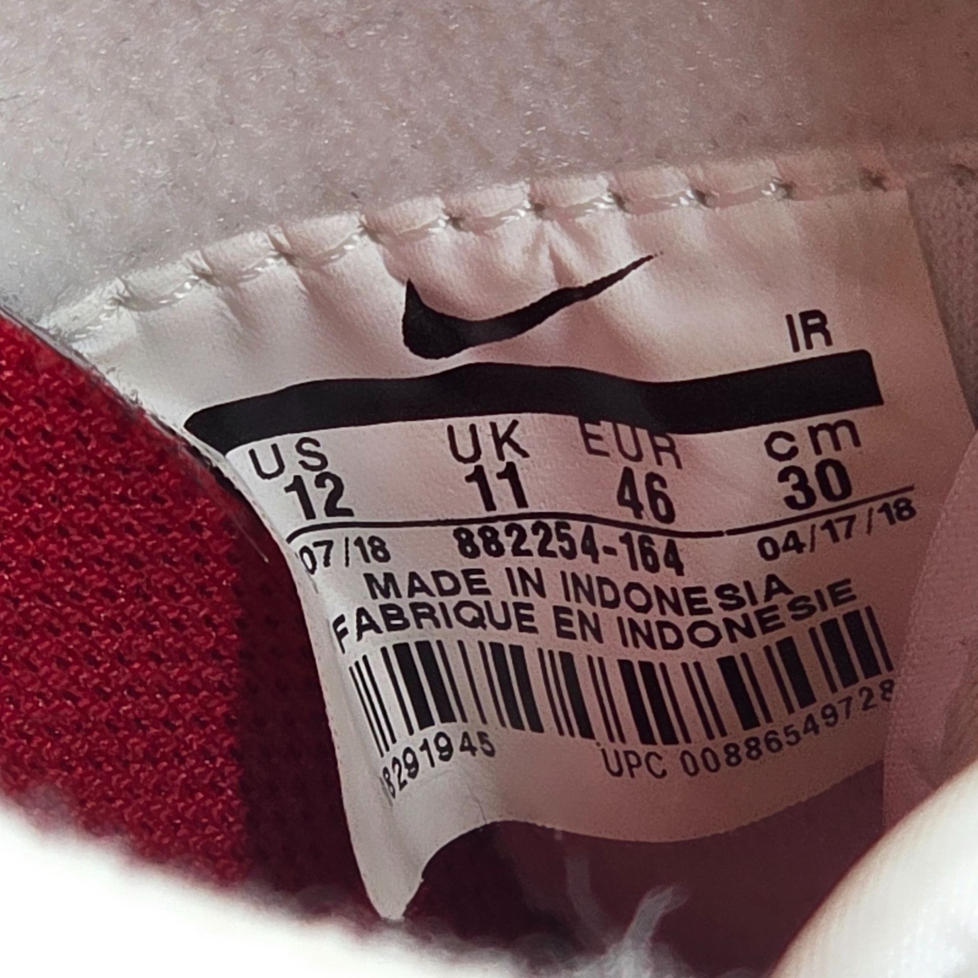 Nike Nike Cortez Mens 12 White Red Blue Forrest Gump Sneaker Shoe Size US 12 / EU 45 - 7 Thumbnail