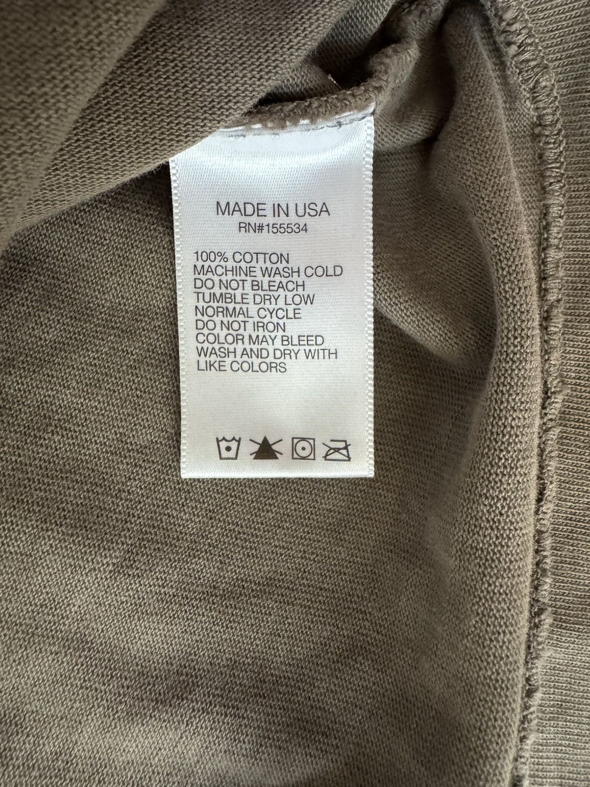 Carsicko × Yeezy YEEZY SEASON YE24 X SICKO UNRELEASED SAMPLE TEE SHIRT Size US S / EU 44-46 / 1 - 3 Thumbnail