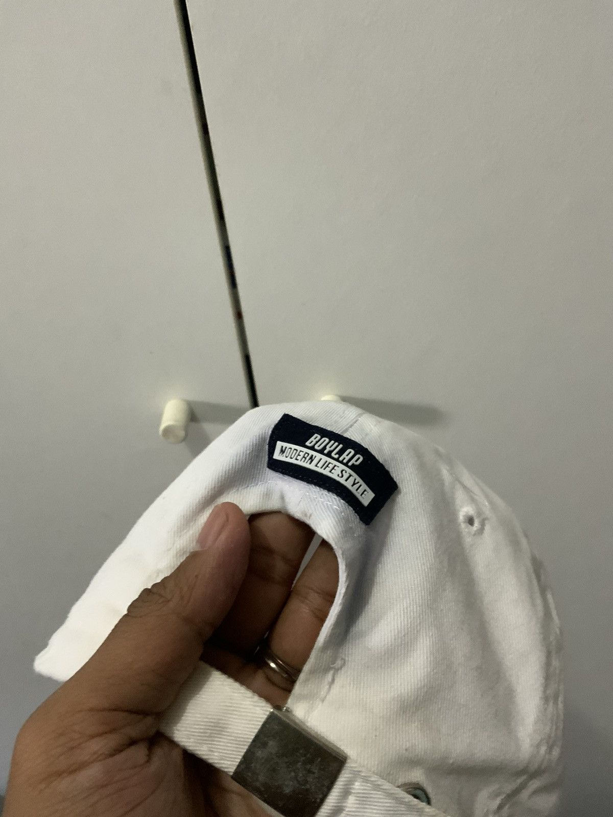Michel Klein Profound Michel Klein Paris White Hat Cap Size ONE SIZE - 10 Thumbnail