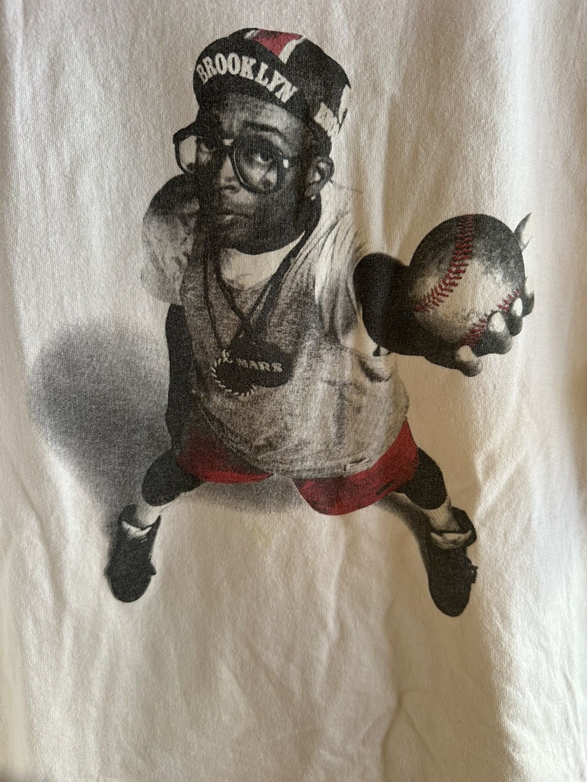 Jordan Brand Vintage Early 90s Spike Lee/Michael Jordan T Shirt Size US XL / EU 56 / 4 - 2 Thumbnail