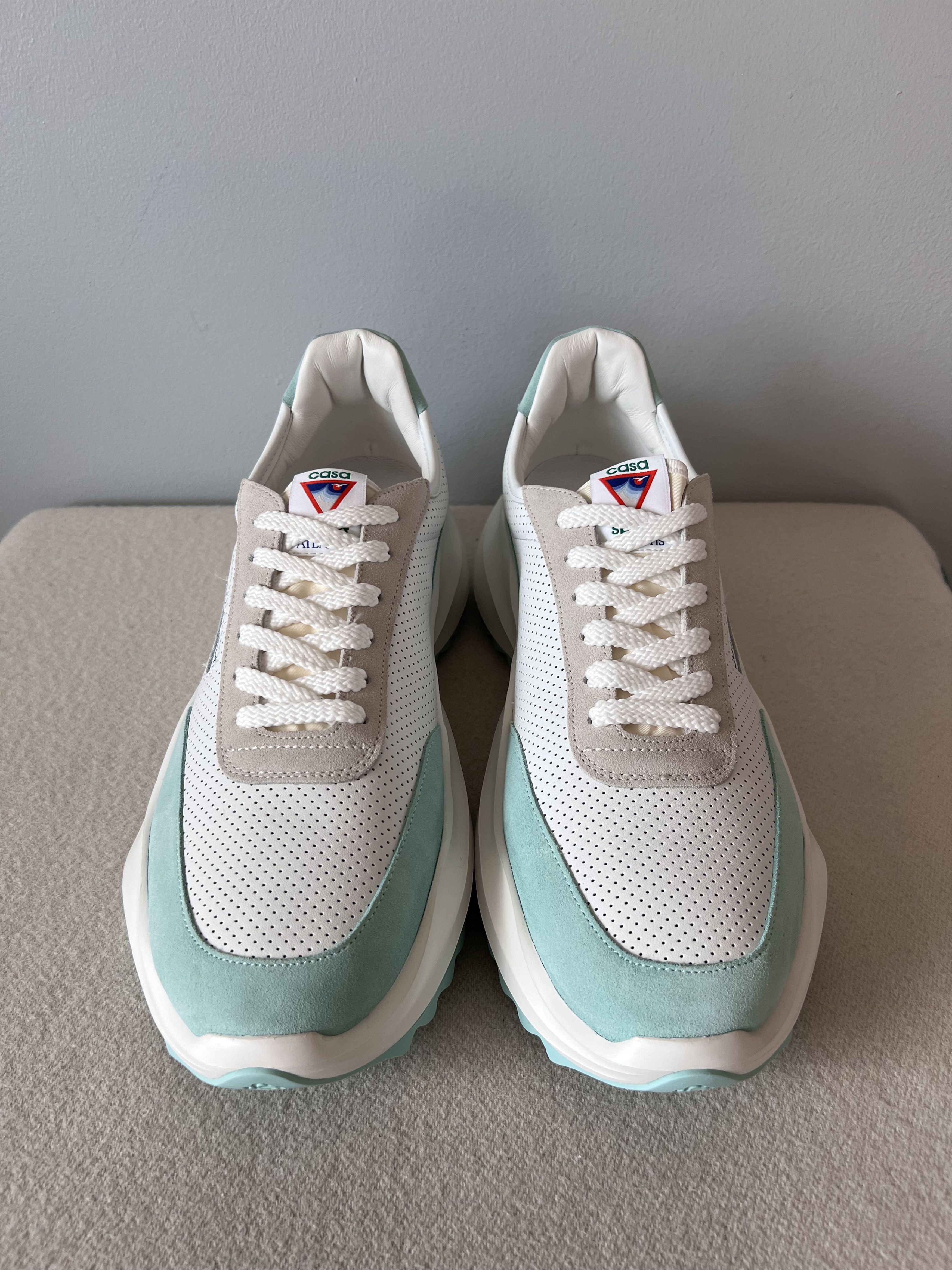 Casablanca Casablanca Atlantis Sneakers in White Mint Size US 13 / EU 46 - 4 Thumbnail