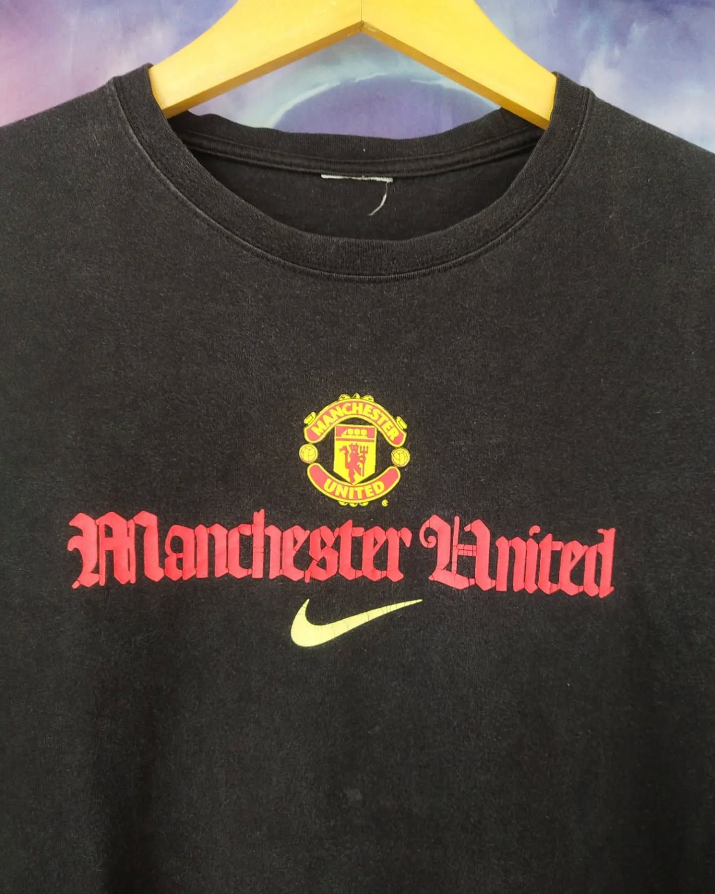 Nike Vintage Nike x Manchester United Ji Sung Park Black L/S Size US M / EU 48-50 / 2 - 4 Thumbnail