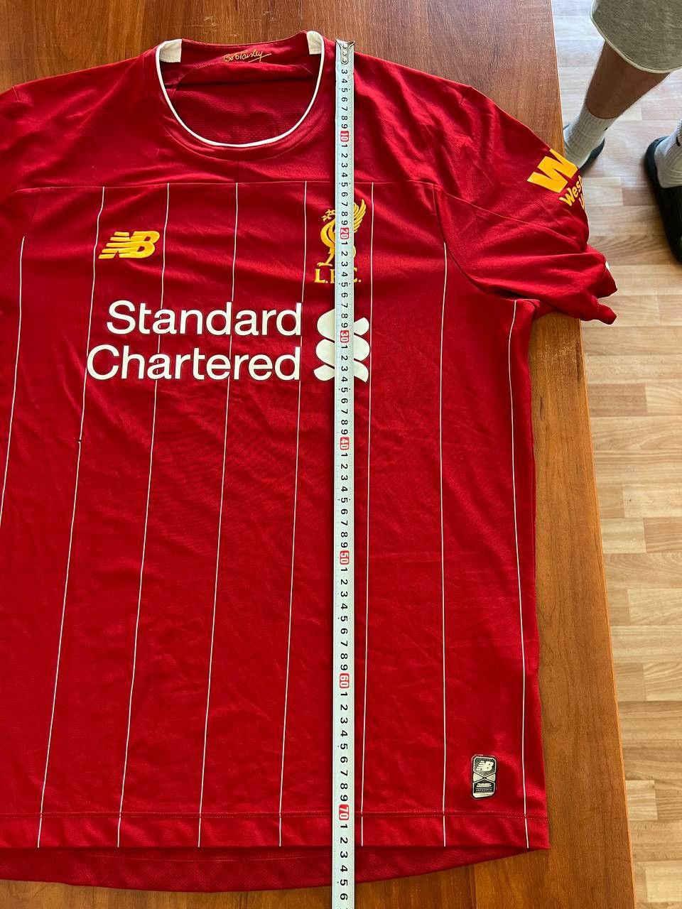 New Balance 2019/20 LIVERPOOL FC #11 M.SALAH HOME SOCCER JERSEY SHIRT L Size US L / EU 52-54 / 3 - 17 Thumbnail