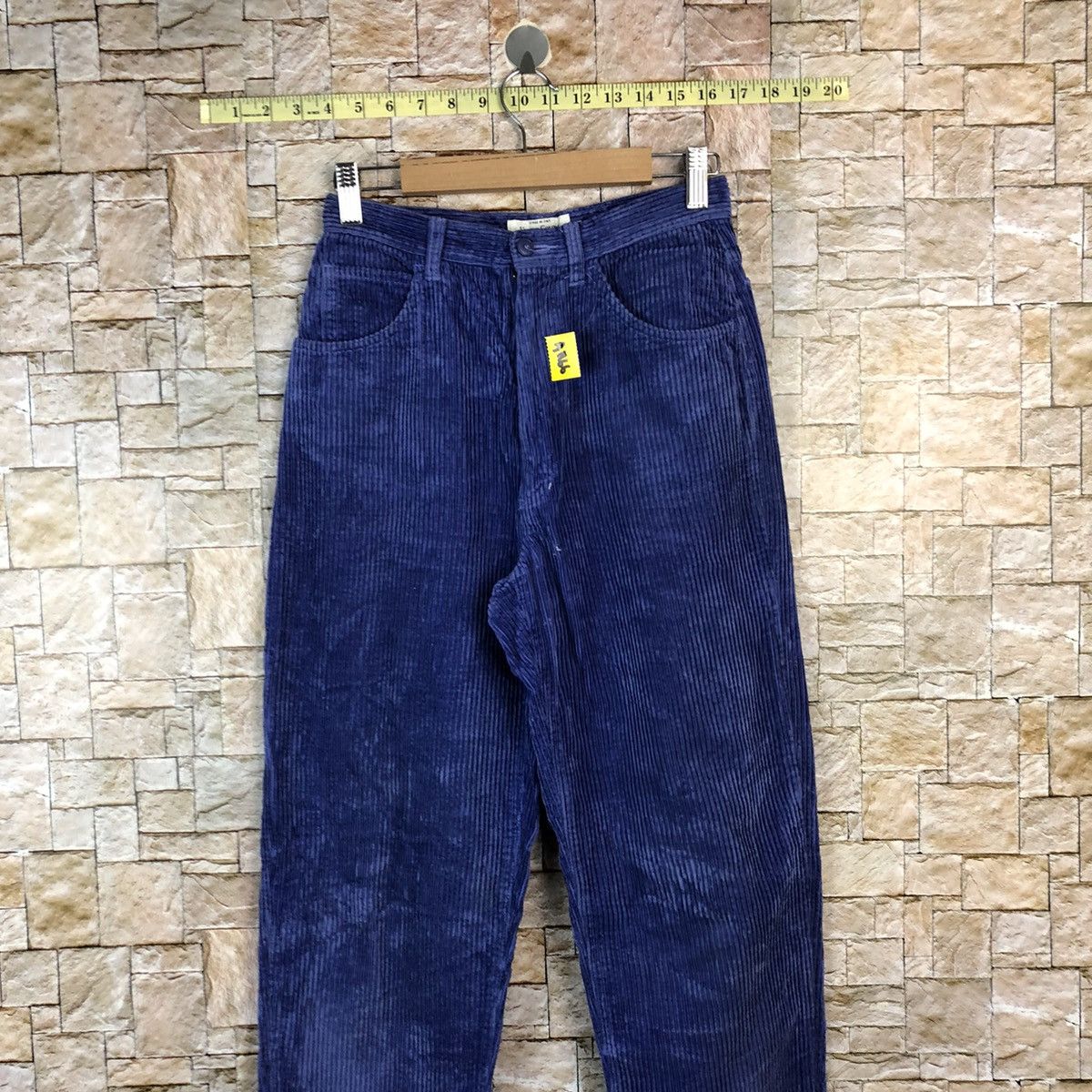 United Colors Of Benetton United Colors Of Benetton Blue Conduroy Pants #A1166 Size 24" / US 00 / IT 34 - 2 Thumbnail