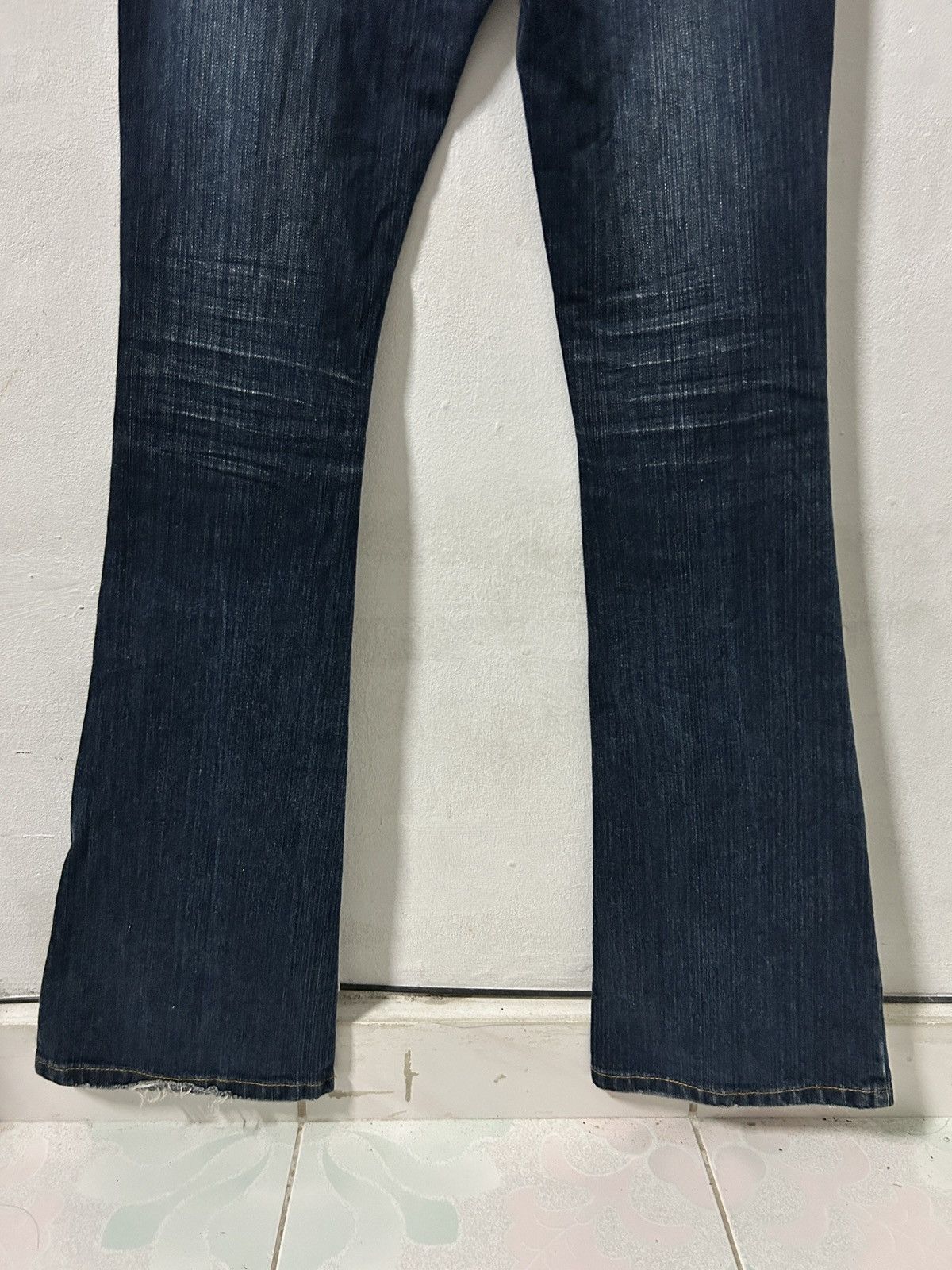 Japanese Brand Magic square flare jeans Size 27" / US 4 / IT 40 - 6 Thumbnail