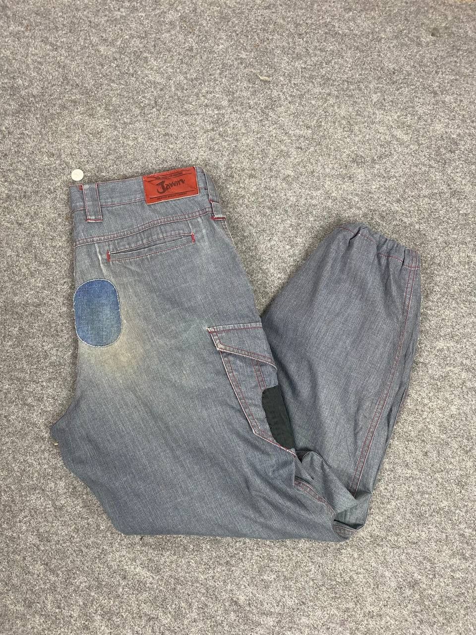 Japanese Brand vintage jawin japanese brands cargo denim nice design Size US 36 / EU 52 - 2 Thumbnail