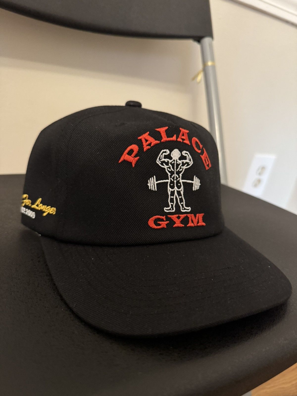 Palace Stronger For Longer Snapback Black Men's - SS25 - US