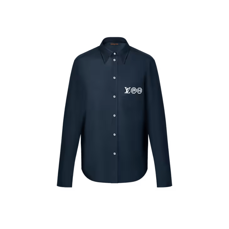 Louis Vuitton Printed Signature Long-Sleeved Shirt Size US L / EU 52-54 / 3 - 1 Thumbnail