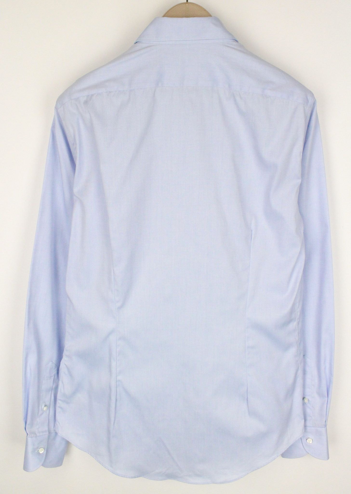 Suitsupply 41L/16L Extra Slim Fit Blue Cotton Cutaway 72516 Size 40R - 2 Thumbnail