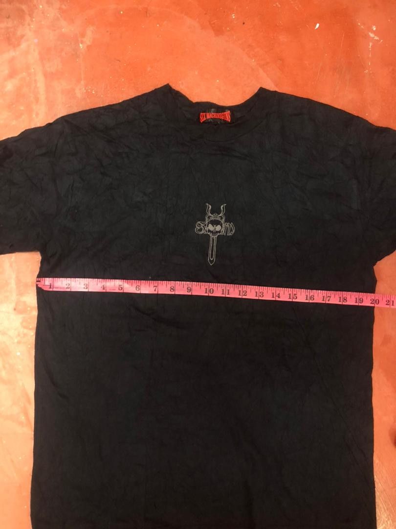 Band Tees × Hysteric Glamour × Japanese Brand Vintage Sex Machine Gun Japan Heavy Metal Size US L / EU 52-54 / 3 - 6 Thumbnail