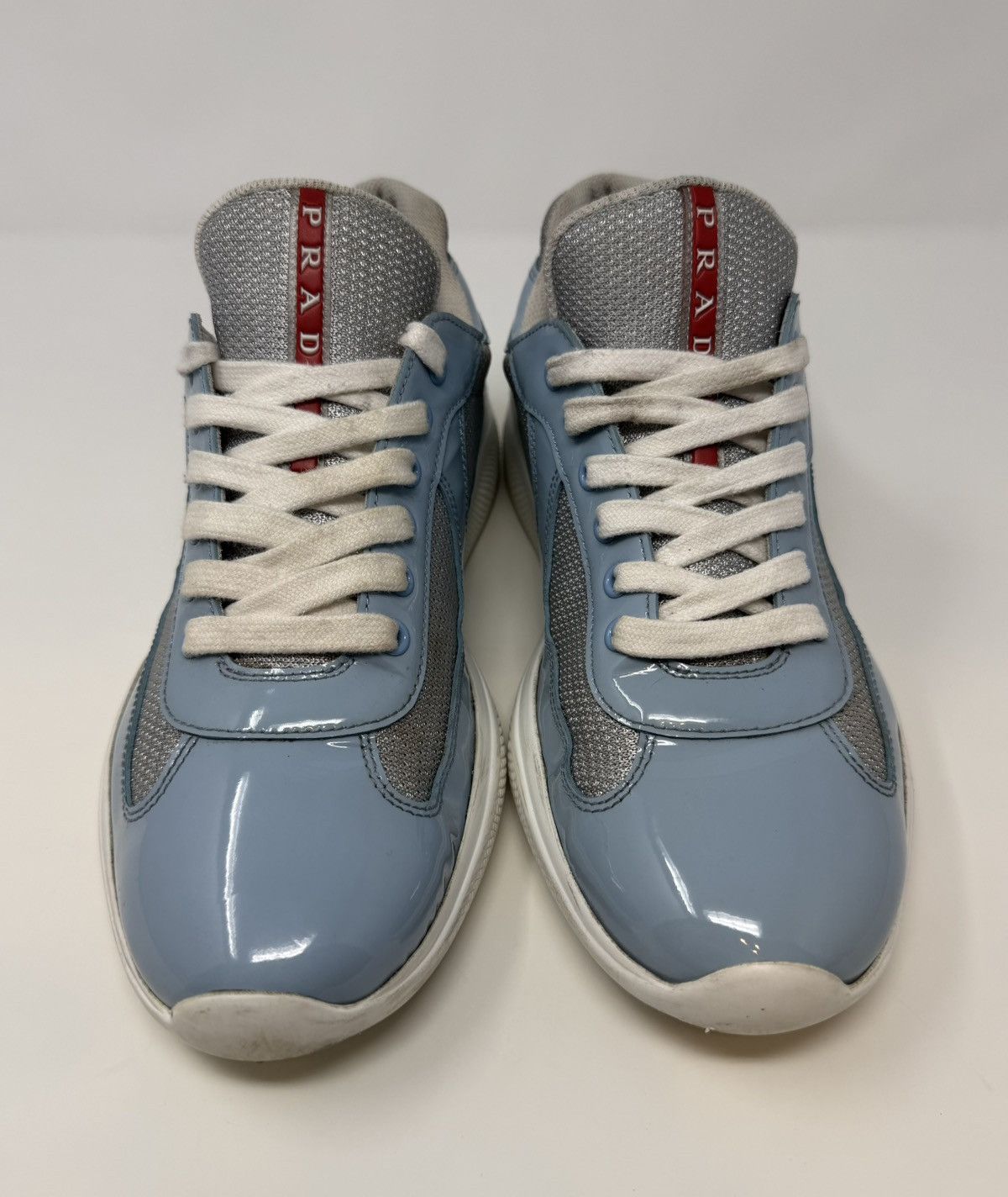 Prada Prada Americas Cup Sneaker Light Blue Size US 8.5 / EU 41-42 - 2 Thumbnail