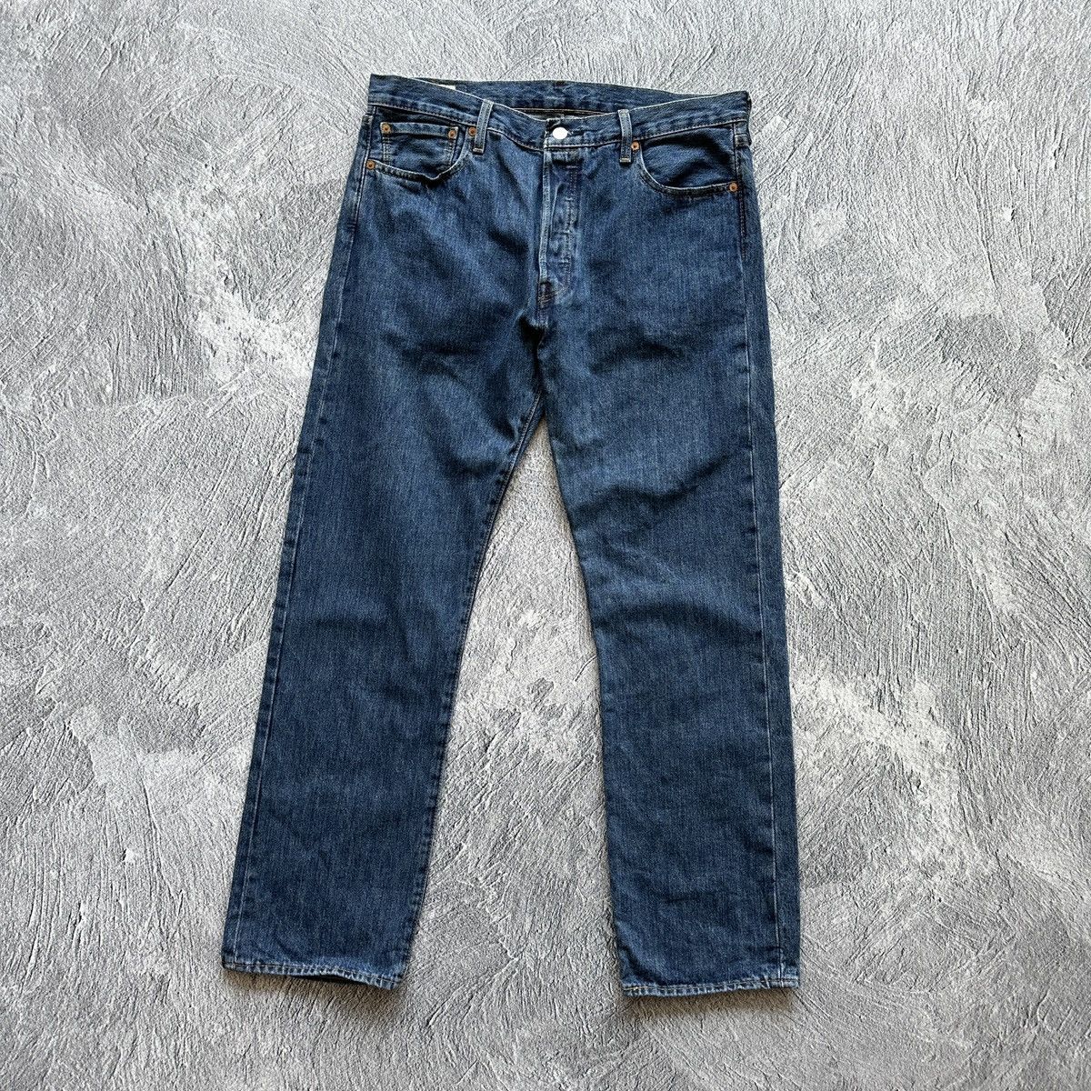 Levi's Men’s Jeans Levi’s 501 Premium Dark Blue Size: 36/32 Size US 36 / EU 52 - 8 Thumbnail