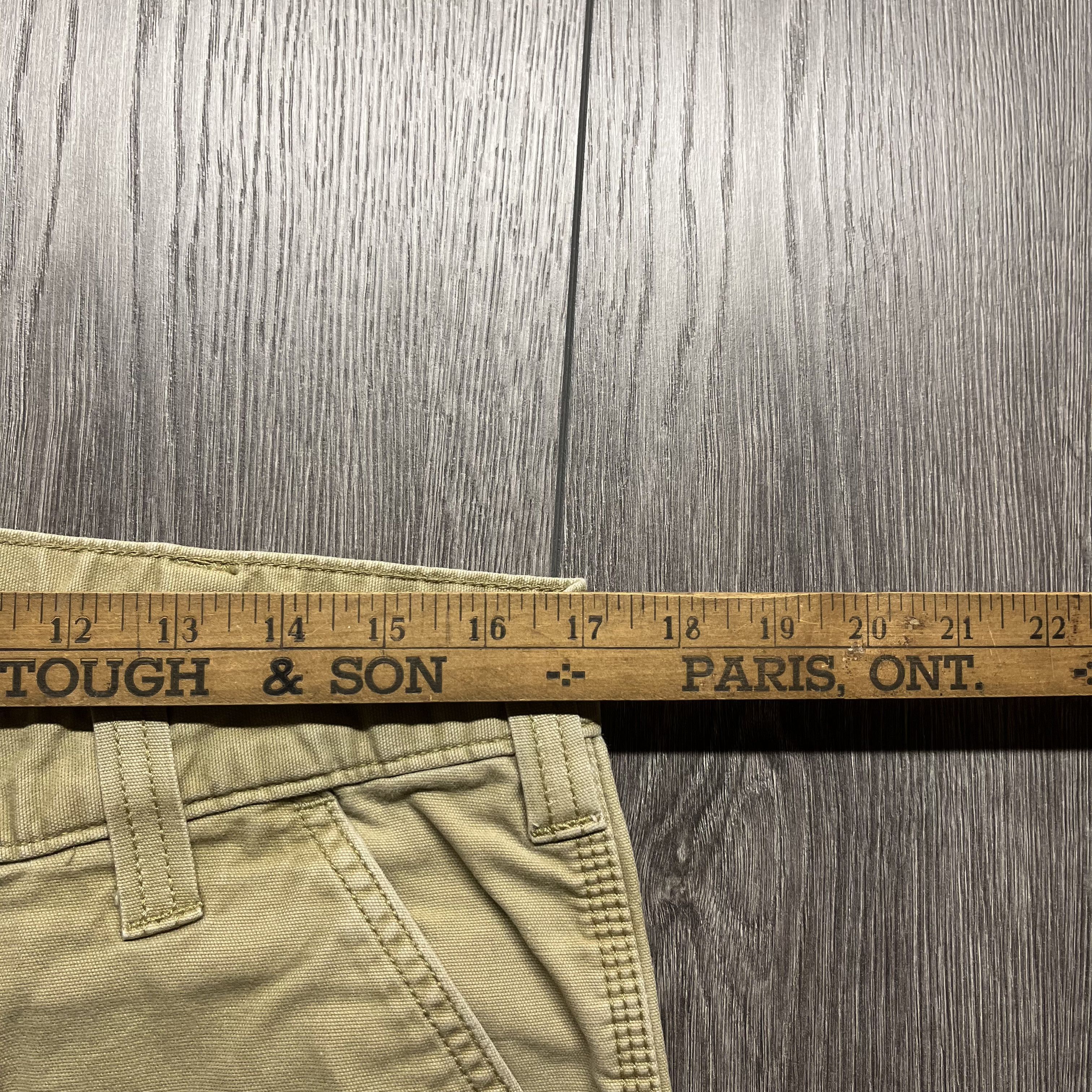 Carhartt × Vintage Vintage Carhartt Workwear Canvas 36 32 Tan Pants Size US 36 / EU 52 - 10 Thumbnail